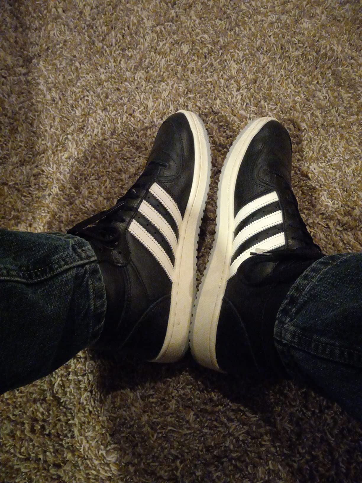 adidas Men's Top Ten Hi Basketball Shoes customer photo 2