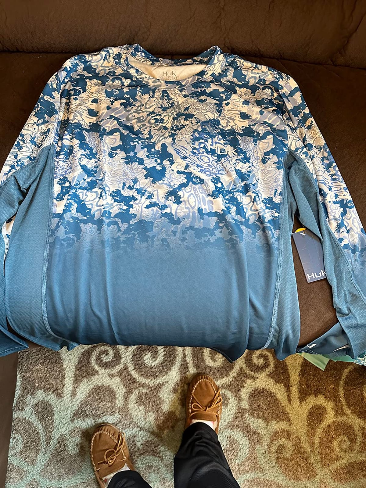 Men's Icon X Camo Long Sleeve Performance Fishing Shirt customer photo 1