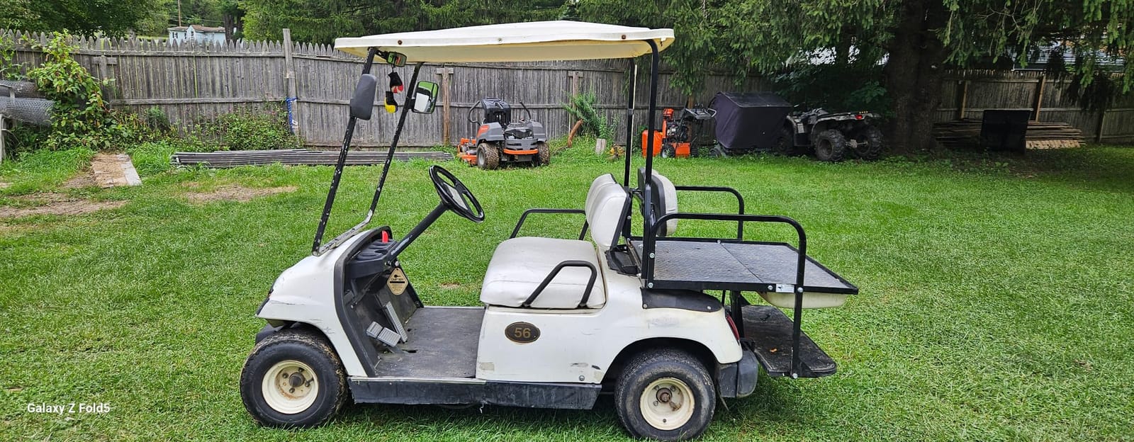Golf Cart Tune Up Kit with Starter Generator Belt & Drive Belt for Yamaha 1996-up G16 G19 G22 & 2012-up G29 Gas Model W/ 4 Cycle 301cc 357cc Engine Air Filter Pre Fuel Filter Spark Plug customer photo 1