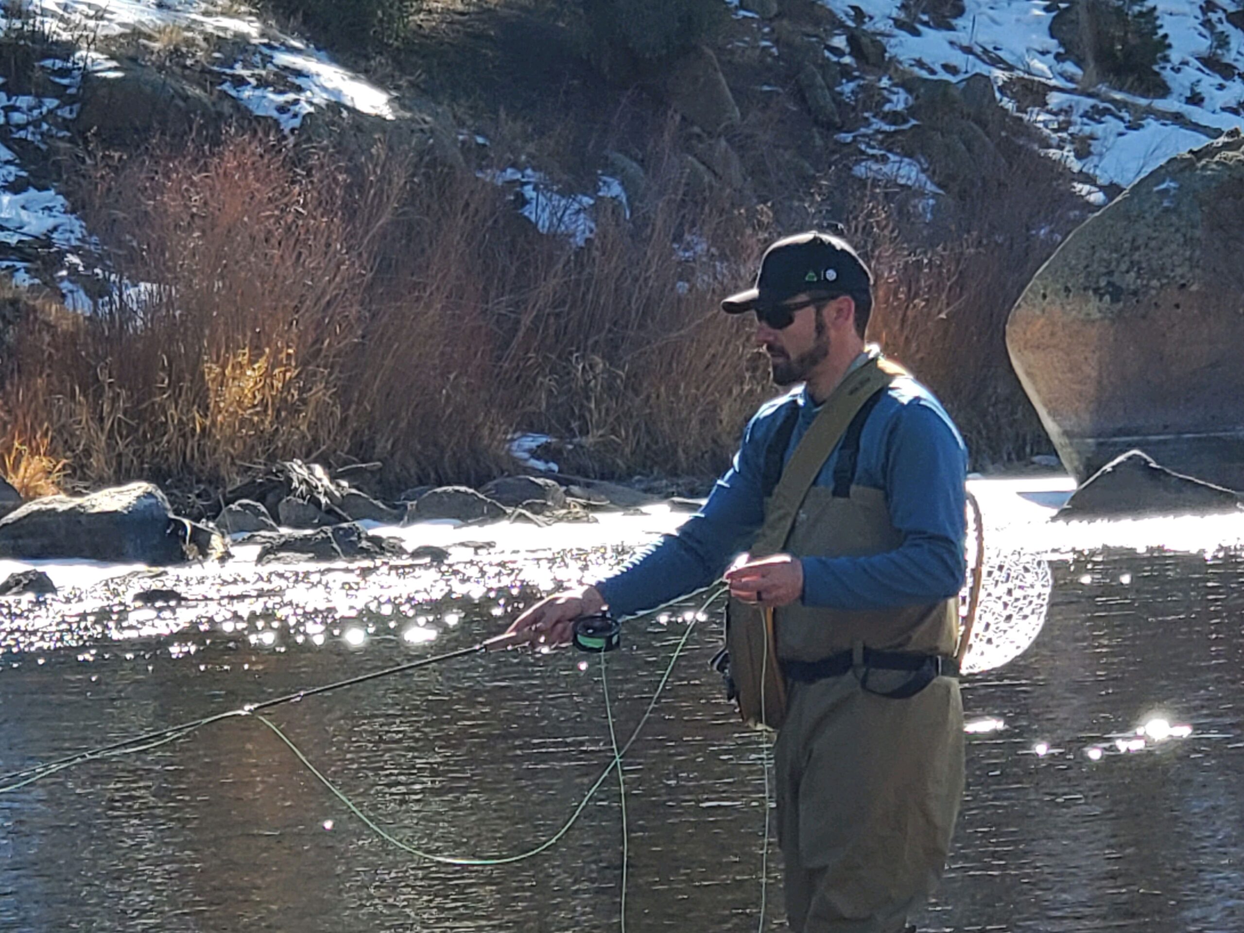 Orvis Encounter Fly Rod Outfit - 4Pc Fishing Rod and Reel Combo | Smooth Performance, Complete with Reel, Line, Backing, & Leader for Young Anglers, Pre-Balanced Ready-to-Fish Setup customer photo 2