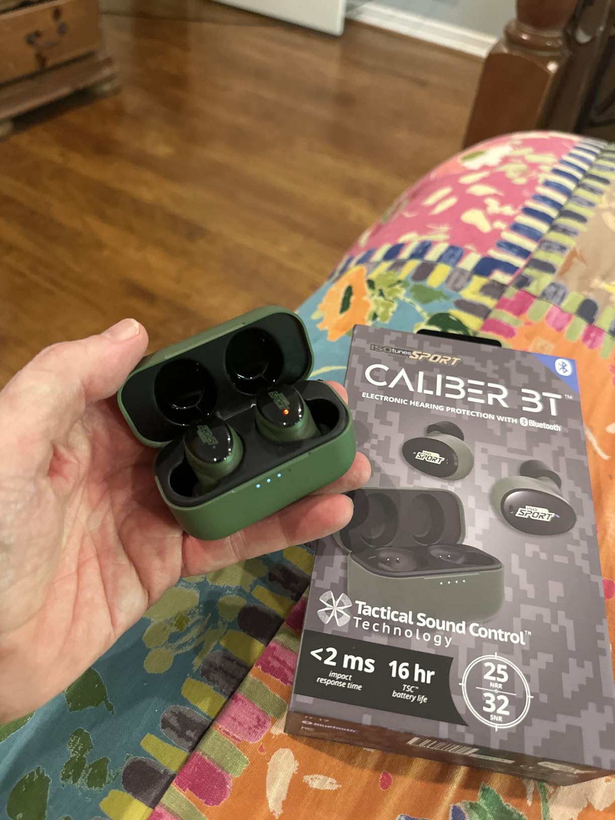 ISOtunes Caliber Bluetooth Shooting Ear Buds, 25 dB NRR, Designed for Gun Range customer photo 1