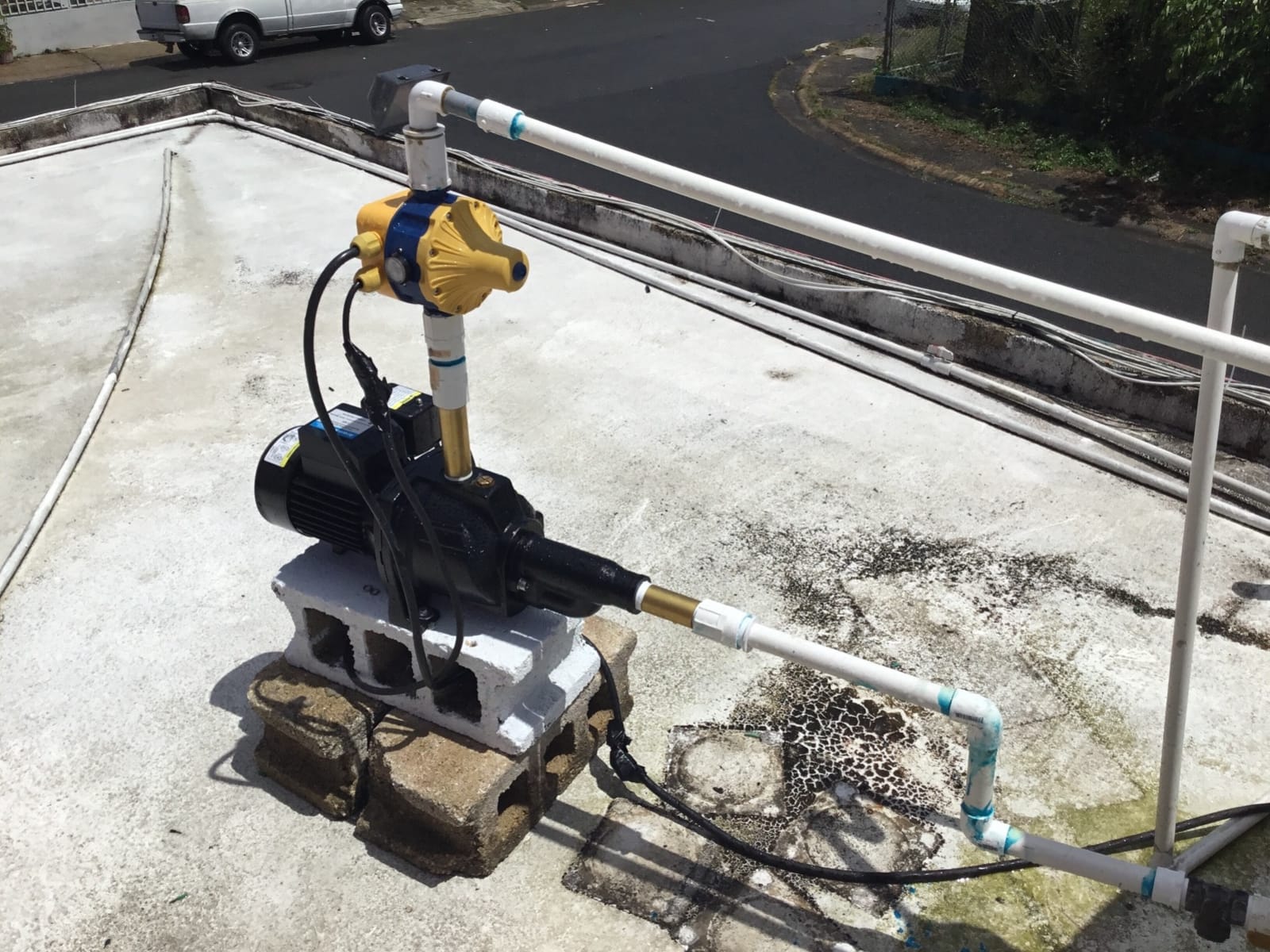Acquaer Shallow/Deep Well Jet Pump, Cast Iron Convertible Pump with Ejector Kit, Well Depth Up to 25ft or 90ft, 115V/230V Dual Voltage, Automatic Pressure Switch customer photo 1
