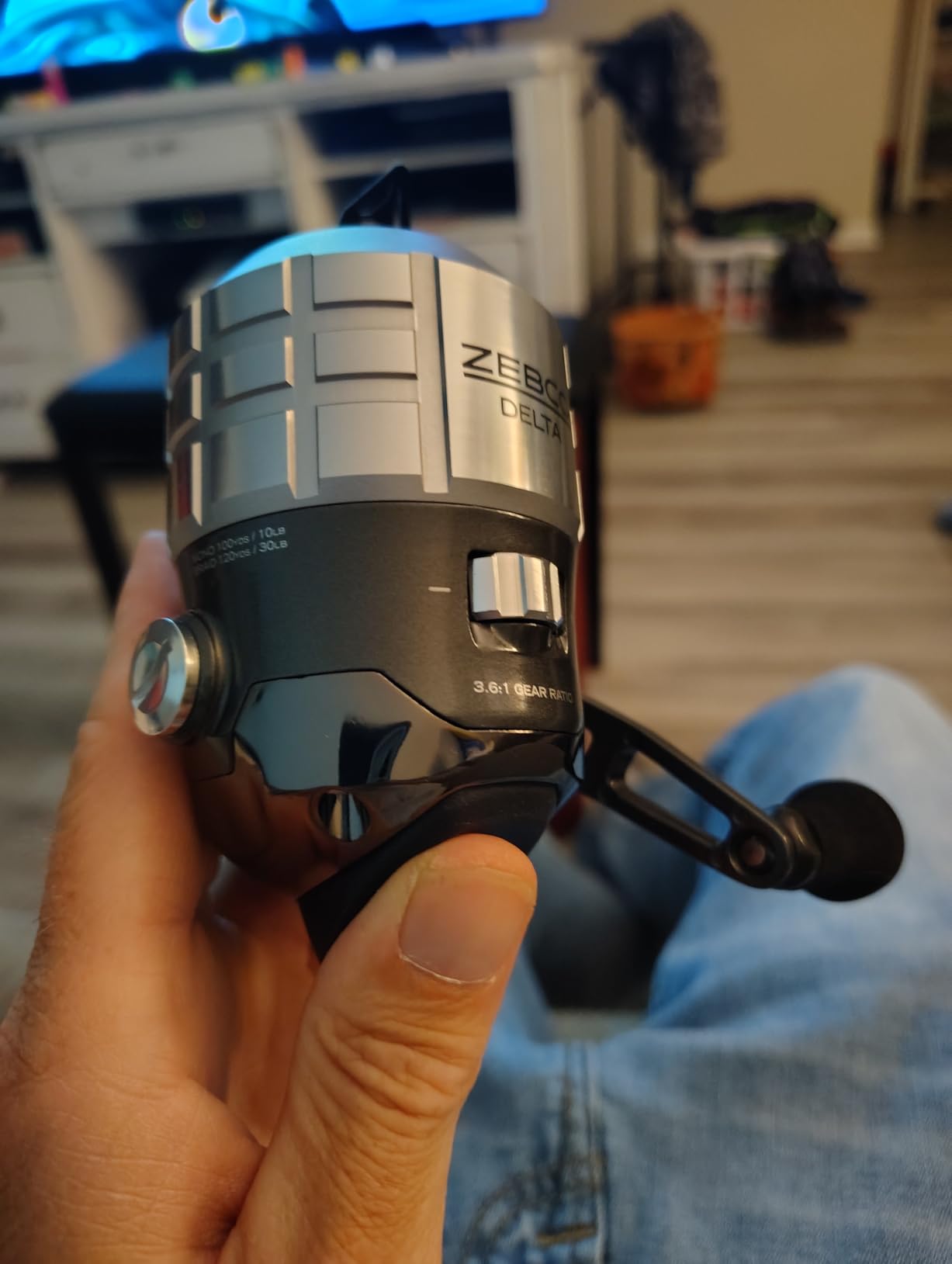 Zebco Delta Spincast Fishing Reel customer photo 2