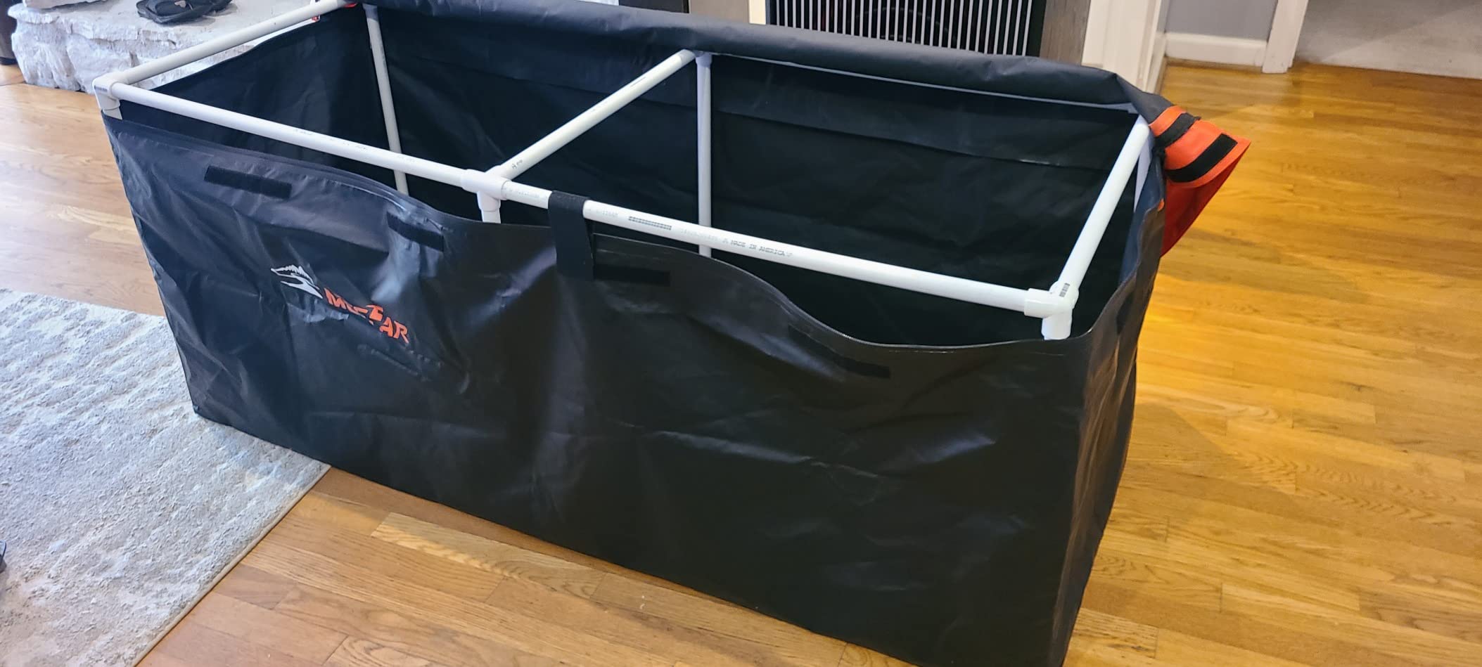 Car Roof Bag Rooftop Cargo Carrier Bag Waterproof 21 Cubic Feet roof Cargo | Soft Shell Luggage rack bag for All Vehicle with/Without Rack, Includes Anti-Slip Mat, 10 Reinforced Straps, 6 Door Hooks, Lock customer photo 2