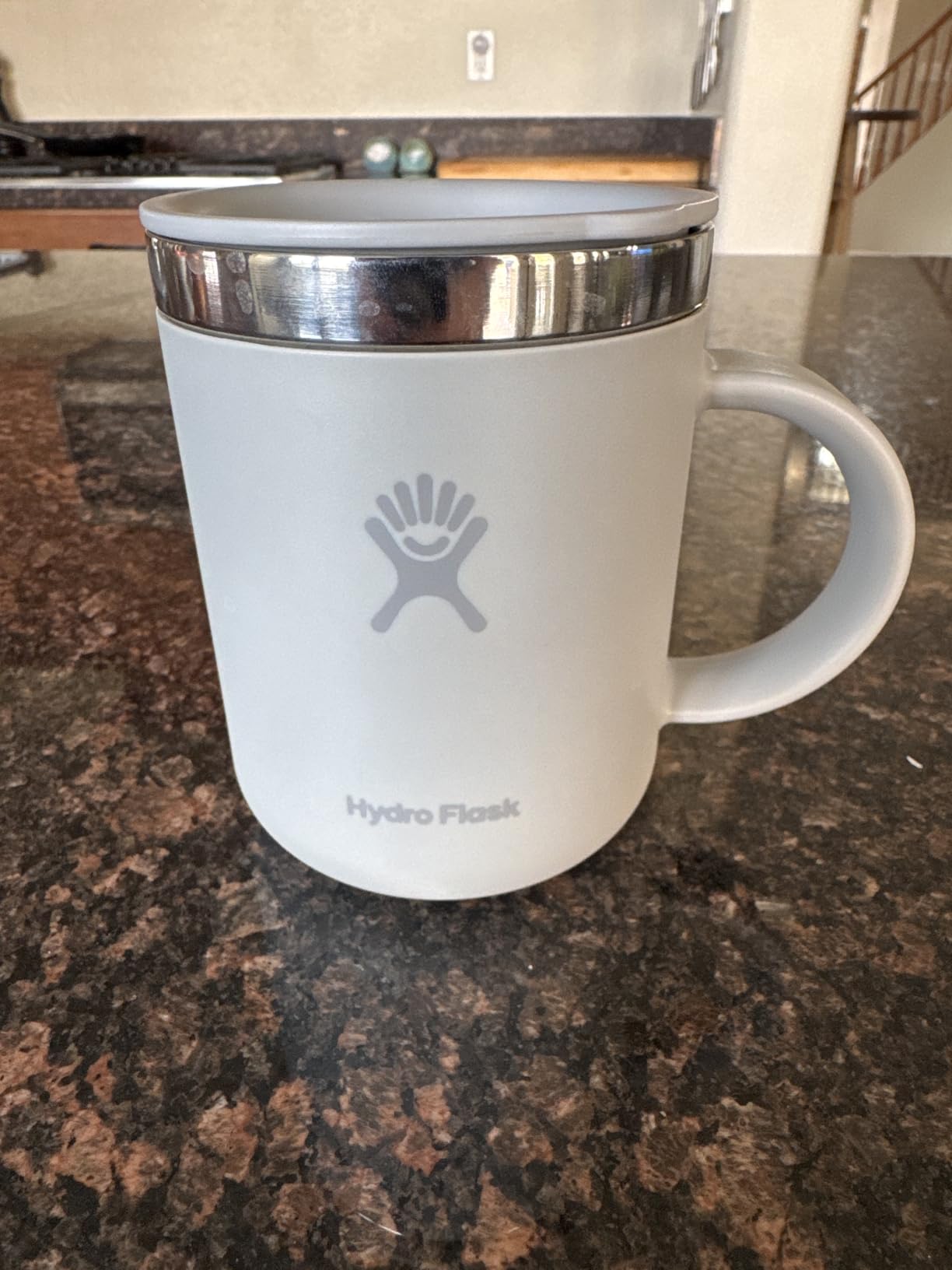 Hydro Flask Coffee Mug - Insulated Stainless Steel, Non Spill, Leak Resistant Travel Mug 12 Oz Indigo Blue customer photo 2