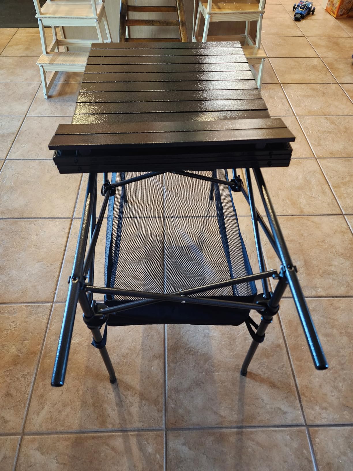 WUROMISE Lightweight Aluminum Folding Camping Table (37.13