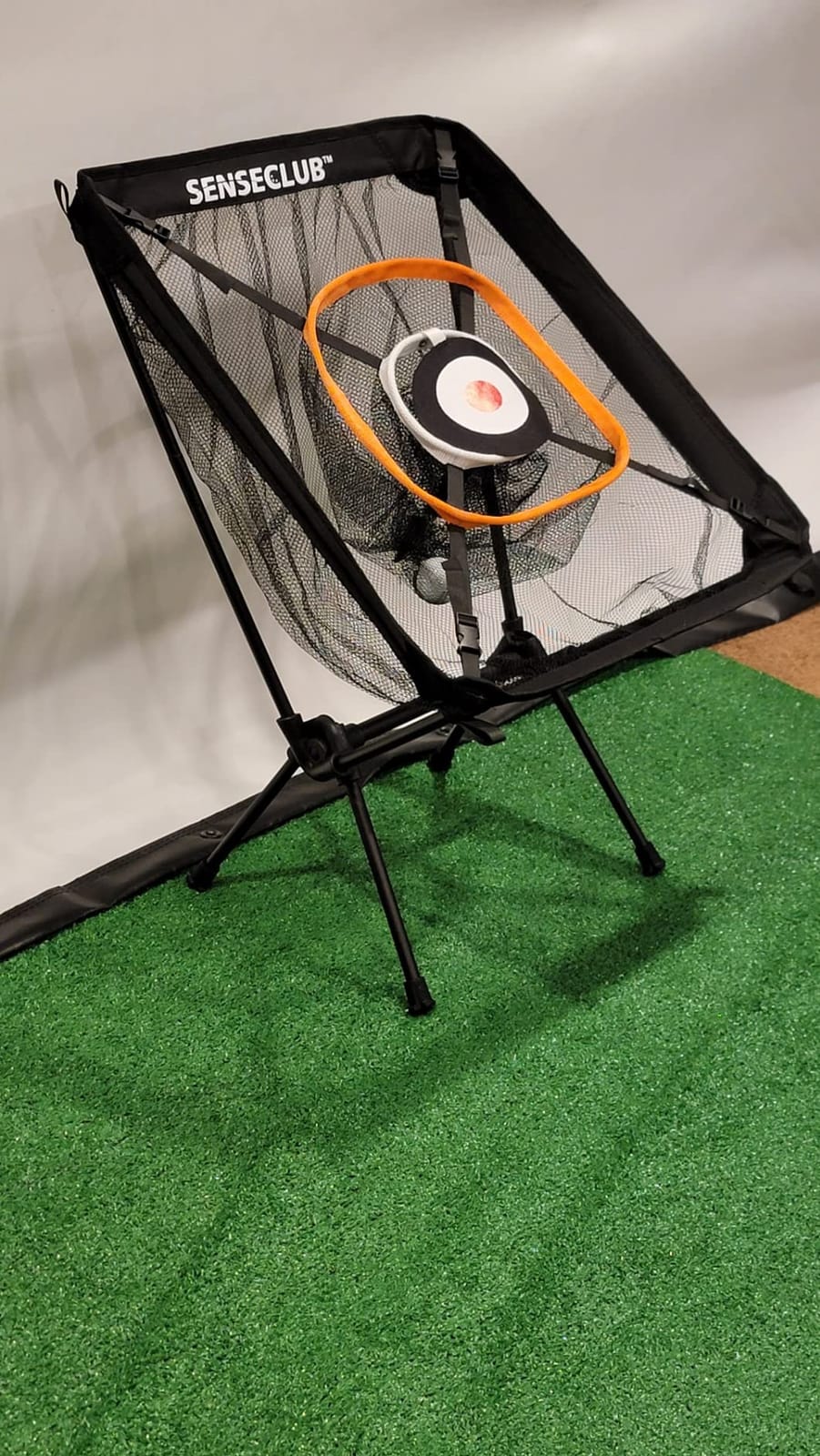 SENSECLUB Foldable Chipping Net with Mat & Balls, Indoor Golf Practice Chipping Target, Backyard Golf Game & Gifts customer photo 1