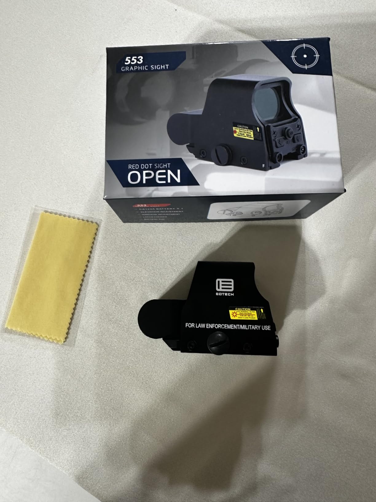 553 Holographic Sight - Red Dot Sight, Metal Green & Red Dot Scope customer photo 2