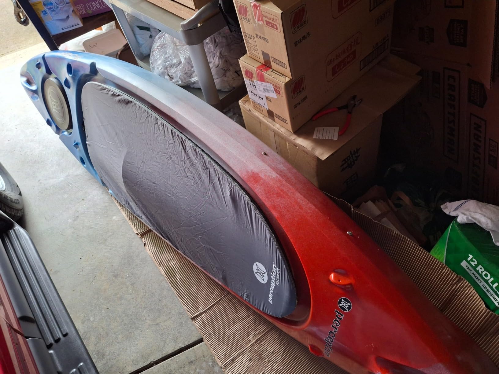 Perception Flash 9.5 | Sit Inside Kayak | Rod Holders and Rear Storage customer photo 1