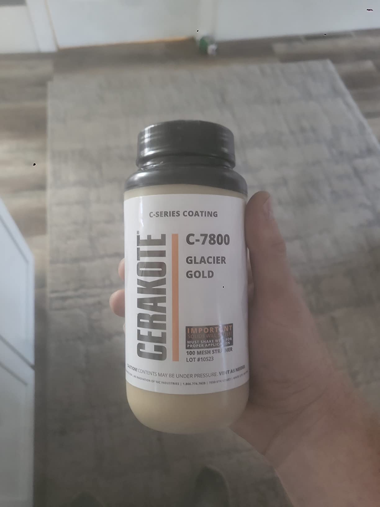 Cerakote Glacier Silver Coating Kit (C-7700 16 oz.) - Everything Needed to Spray - Air Cure - Durable, High Temp Performance Ceramic Coating (1800 degrees F Rating) customer photo 2
