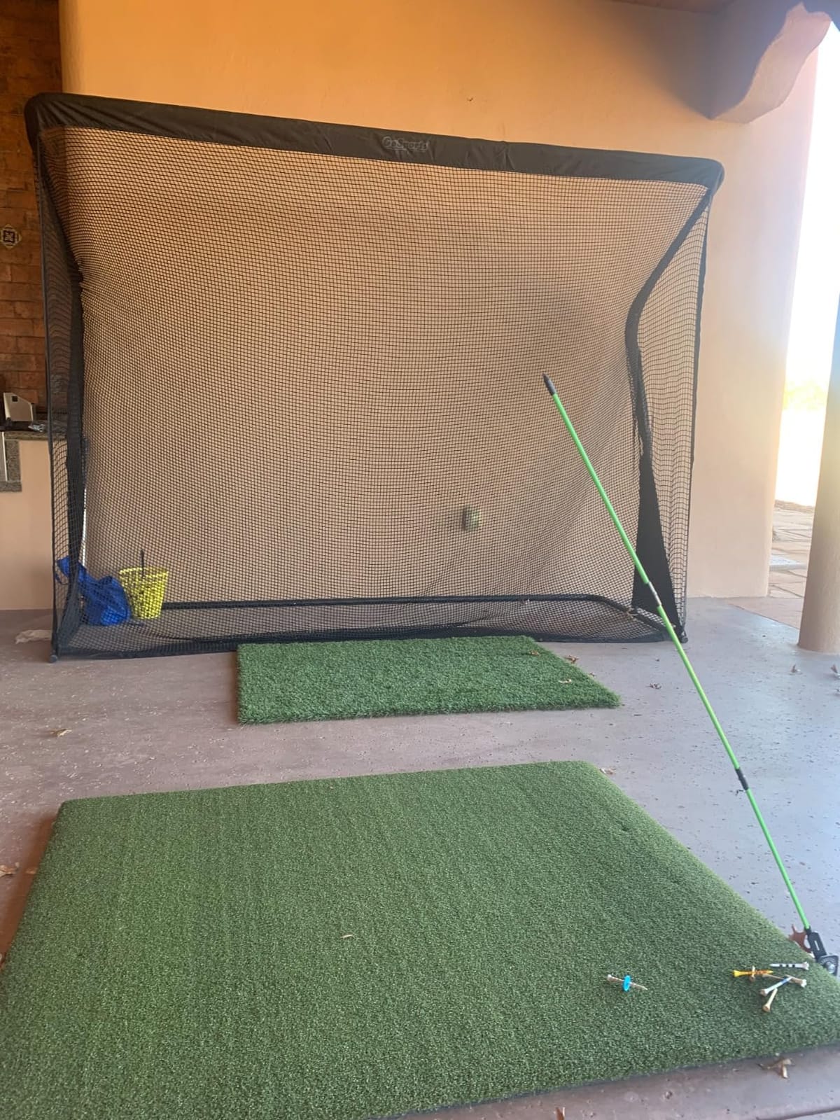 GoSports Elite Golf Practice Hitting Net with Steel Frame - Indoor and Outdoor Use - Portable Golf Net - Durable Netting - 7' or 10' Size customer photo 2