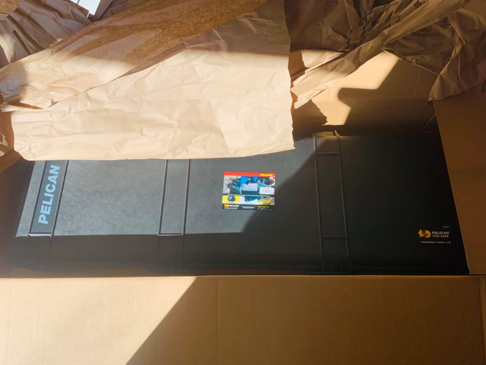 Pelican Protector 1750 Long Case - Multi-Purpose Hard Case with Foam (Desert Tan) customer photo 1