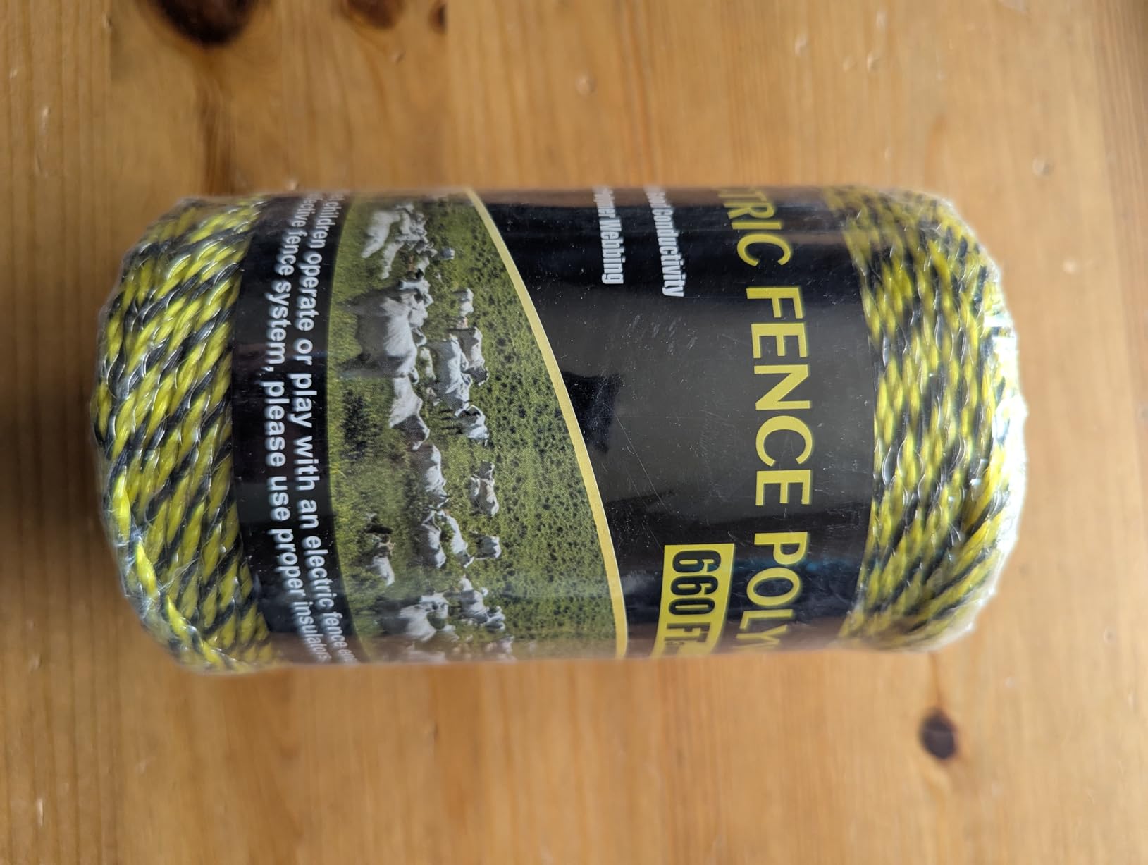 BESTEEL Electric Fence Poly Wire Electric Fencing Polywires 3285 Feet 1000M customer photo 2