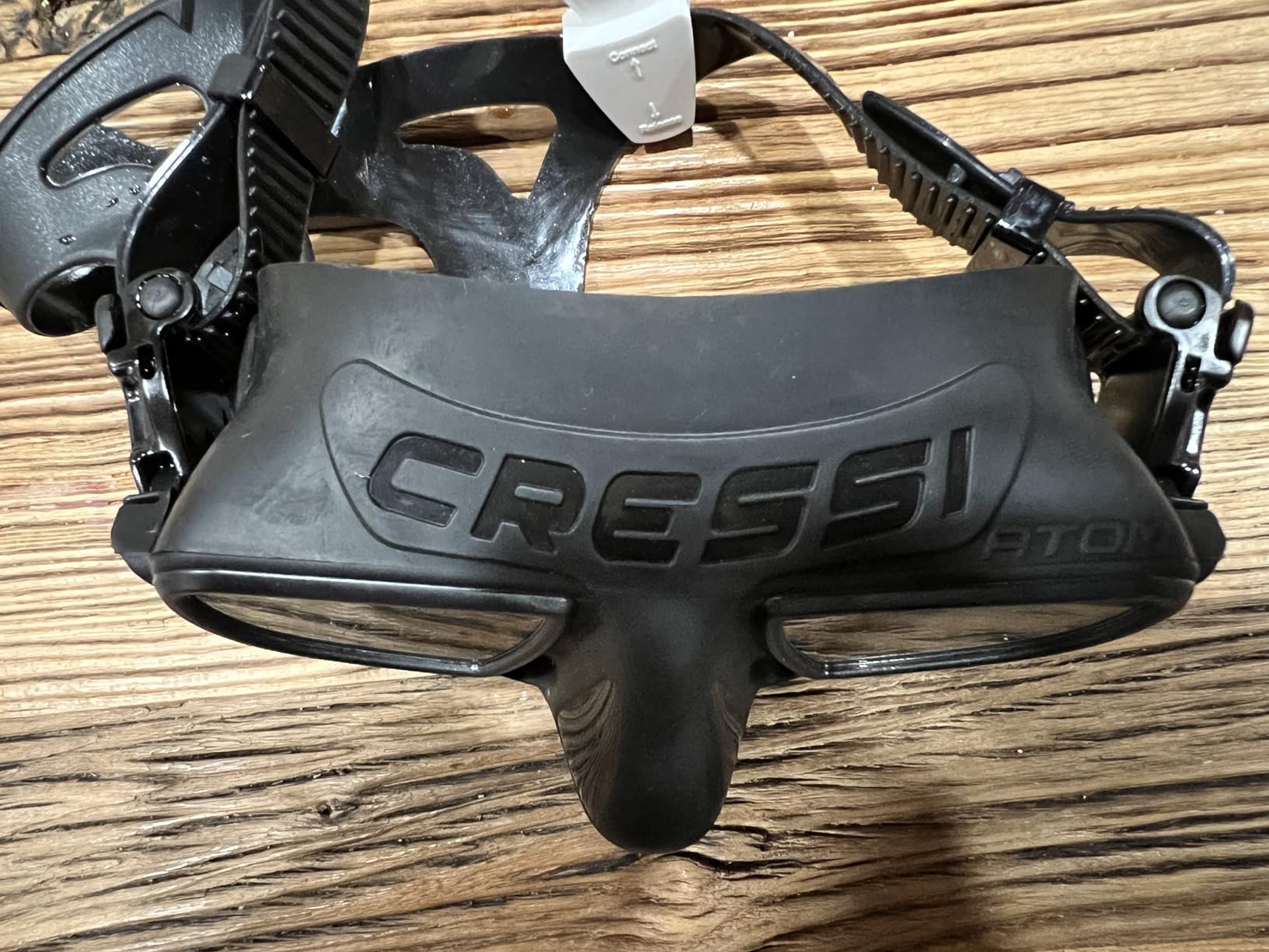 Cressi Frameless Freediving Mask with Reduced Internal Volume and Ergonomic Nose Shape - Atom: Made in Italy customer photo 2