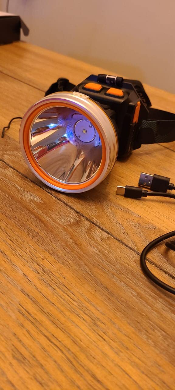 High Power LED Headlamp Super Bright Adult Motion Sensor Headlight Spotlight Waterproof Rechargeable Outdoor Hunting Light Flashlight Portable Head lamp for Fishing Camping Hiking customer photo 2