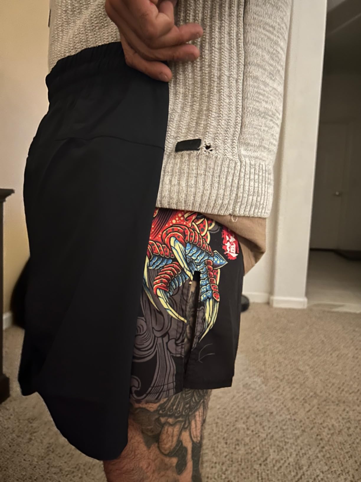 Linerless Workout Shorts 5'' customer photo 1