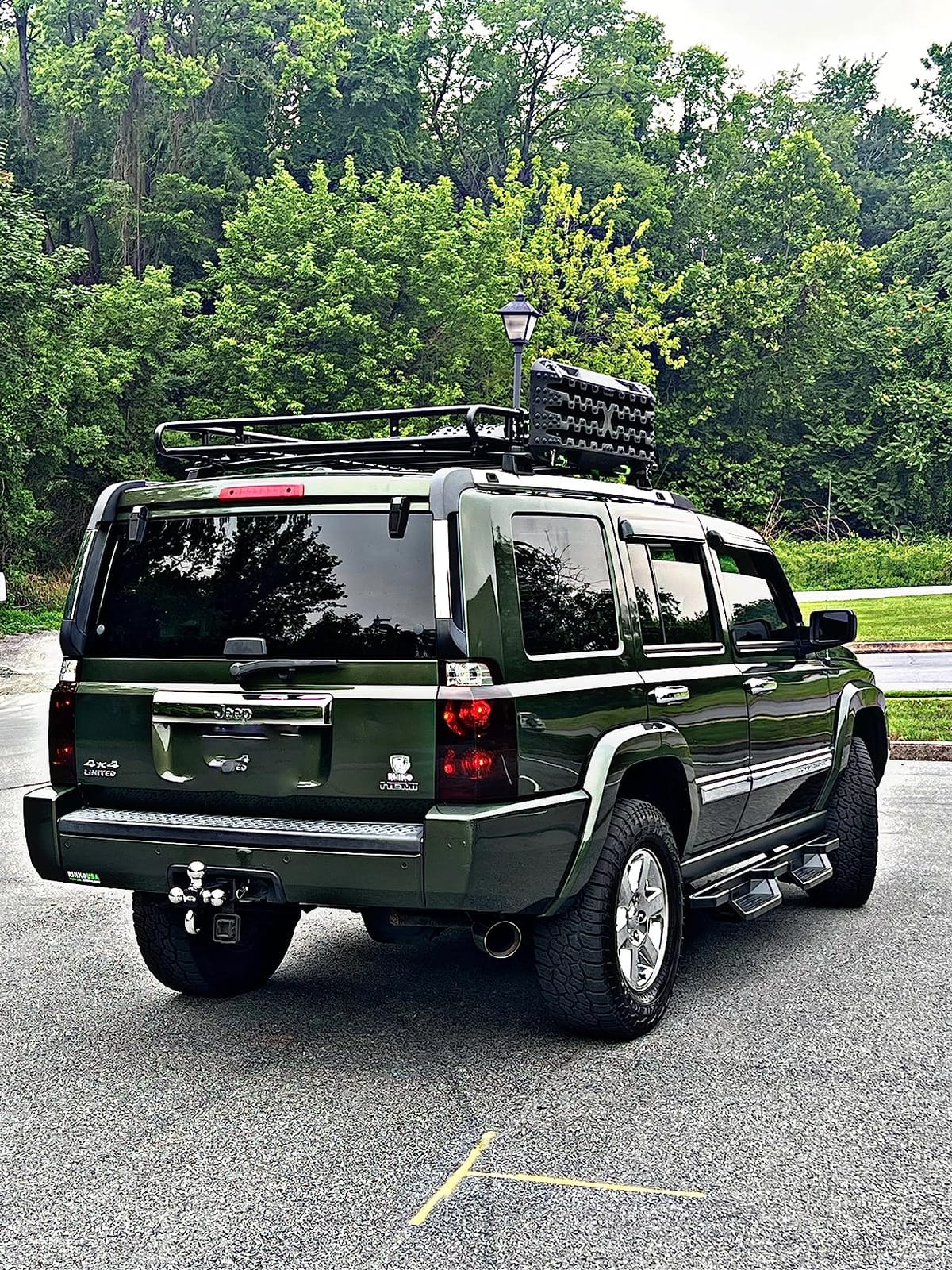 Rhino USA Off-Road Traction Boards (2-Pack) - Sand, Mud & Snow (Red) | Mountable Tire Traction Mats/Recovery Boards for 4x4 Vehicles. Heavy Duty Zipper Bag & Leashes Included. Red customer photo 2