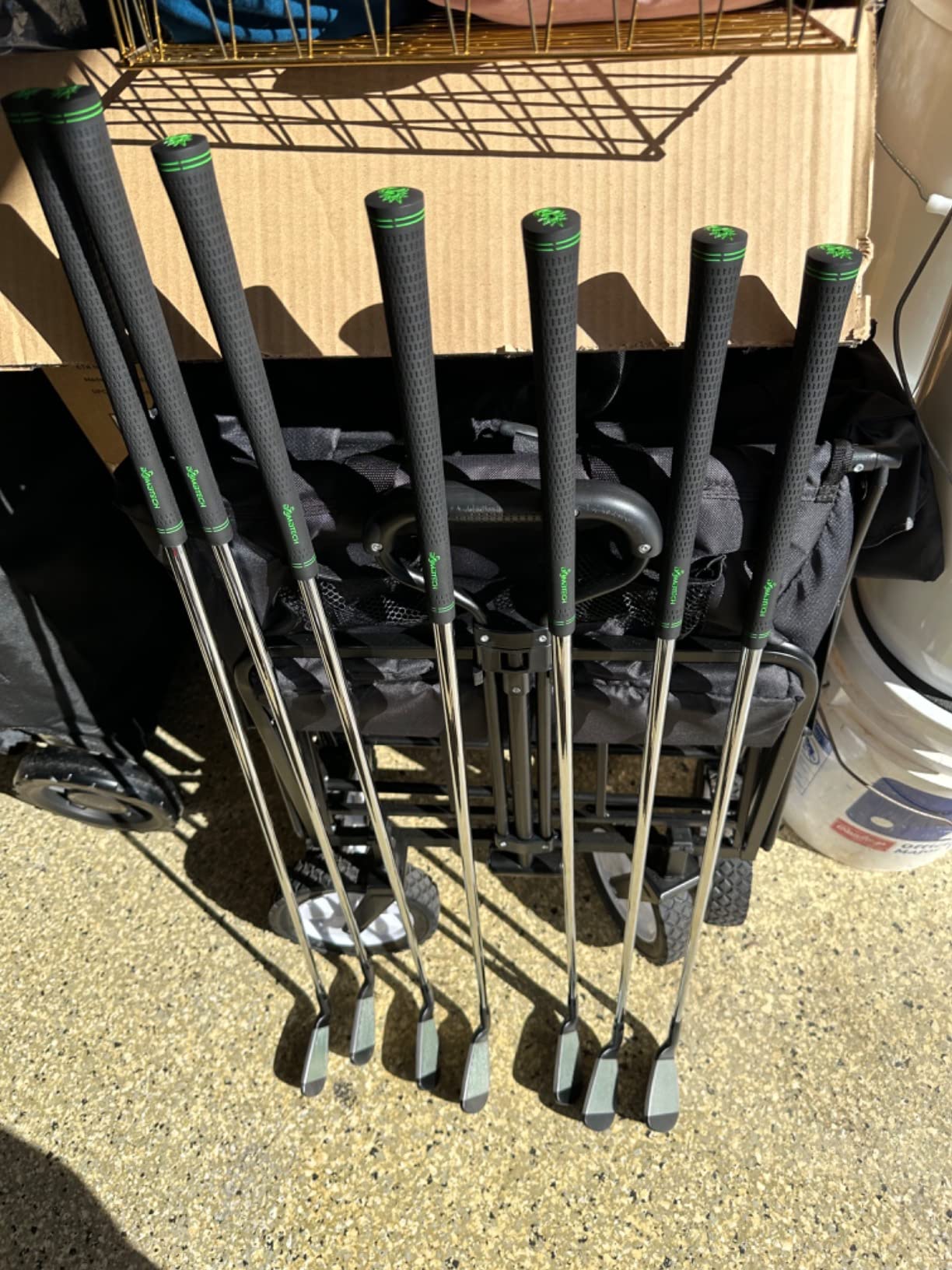 BombTech Golf 4.0 Right-Handed Iron Set, Includes 4, 5, 6, 7, 8, 9 & PW | Game improvement golf iron set delivering easy launch, consistent ball flight, added forgiveness and distance for golfers customer photo 2