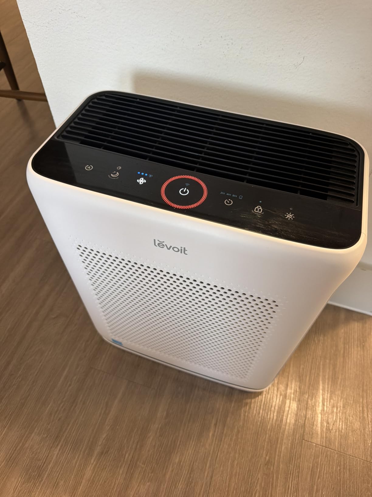 LEVOIT Air Purifier for Home Pets Bedroom Dorm Room Washable Pre-Filter, Quiet HEPA Sleep Mode for Pets, Allergens, Pollen, Smoke, Smart Monitor, AHAM VERIFIDE, Up to 1073Ft², Vital 100S-P customer photo 1