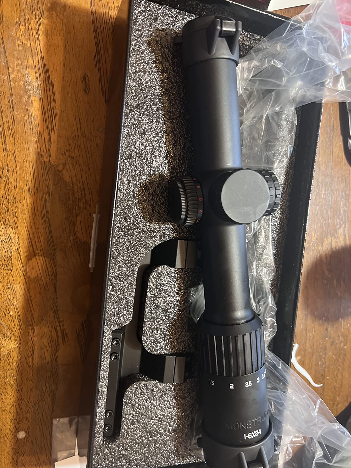 Monstrum Banshee 1-6x24 LPVO Rifle Scope with Offset Scope Mount customer photo 1