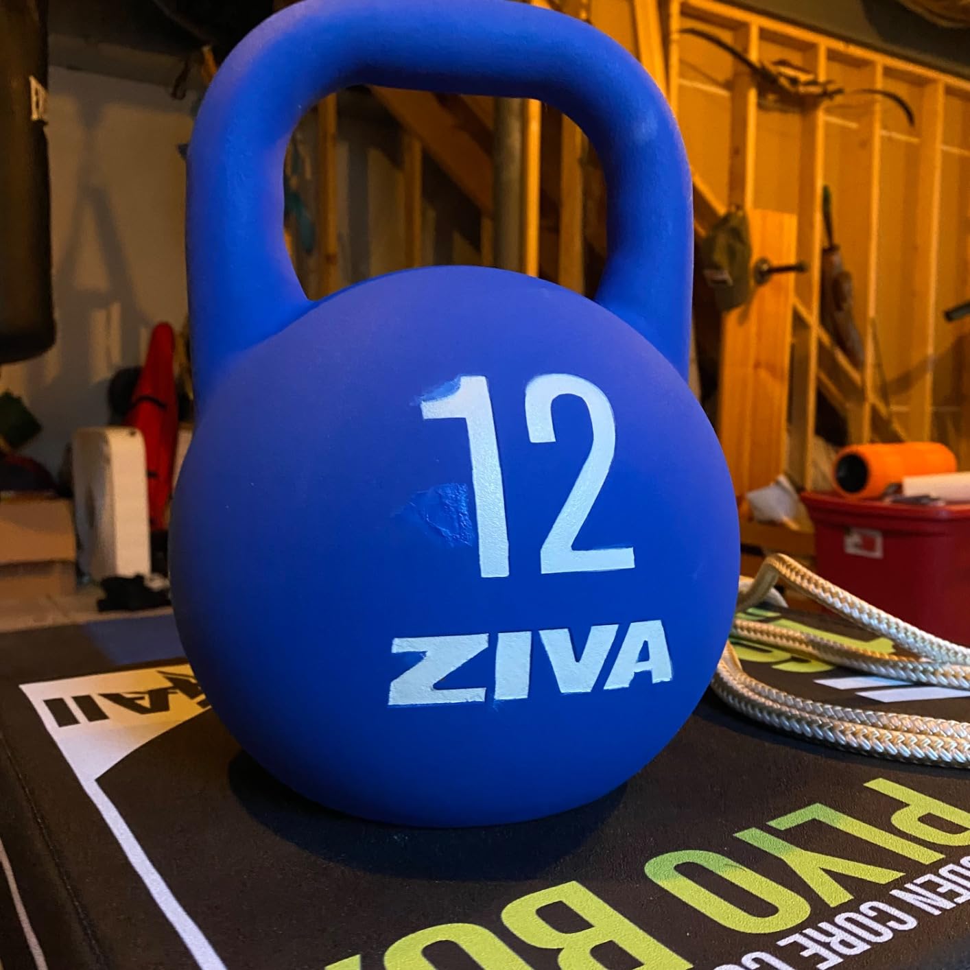 Steel Competition Kettlebells by Steve Cotter - Crack-Resistant Powder Coating, 34mm Steel Handle, 6kg-32kg customer photo 1