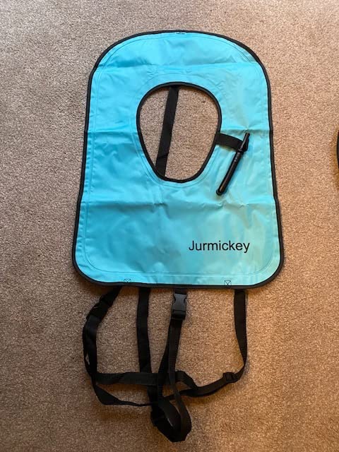 Inflatable Snorkel Vest Adults, Portable Snorkel Jacket, Buoyancy Vest for Snorkeling, Swimming, Kayaking, Boating, Safety Load Up to 220 Ibs customer photo 2