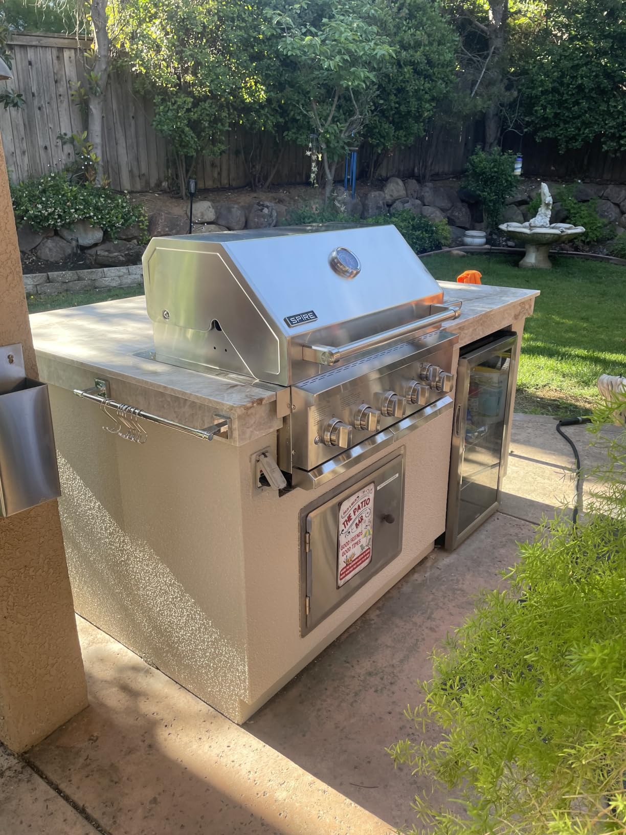 SPIRE Premium 5 Burner Built In Gas Grill Island Head, Stainless Steel 30 Inch Propane Grill with Rear Burner, 63,000 BTUs, 750 SQ In Racks, Dual Fuel Compatibility - 740-0788P customer photo 1