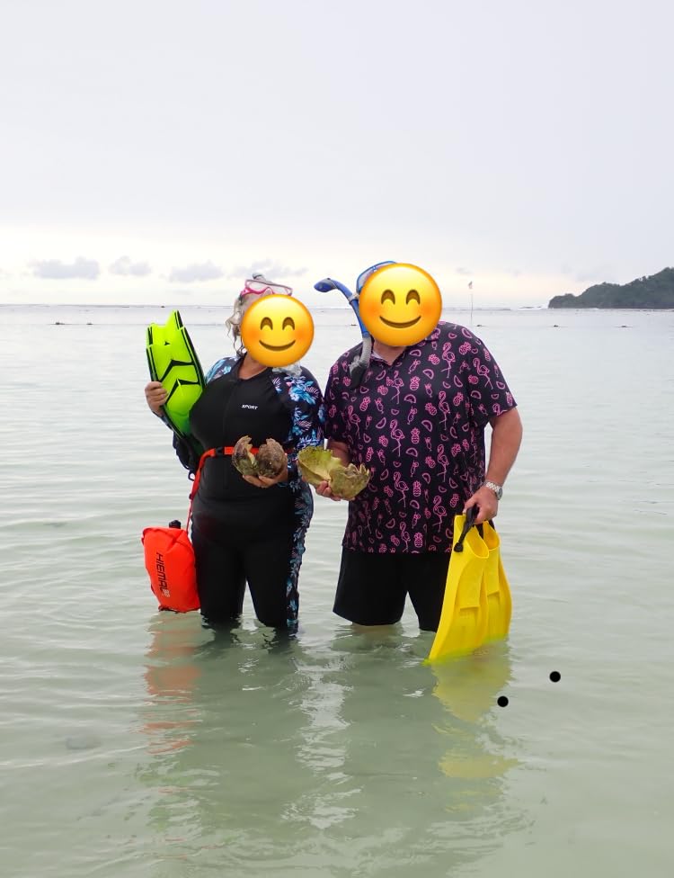 Swim Buoy for Open Water with Dry Bag 15L - Fully Waterproof Swim Bubble - Be Safe with Higher Visibility, Toughened Nylon and Rest Handle Swimming Buoy - Open Water Buoy for All Season Swimmers customer photo 1