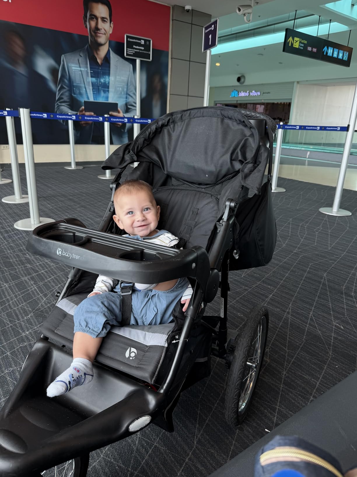 Baby Trend Expedition Jogger, Dash Black customer photo 2