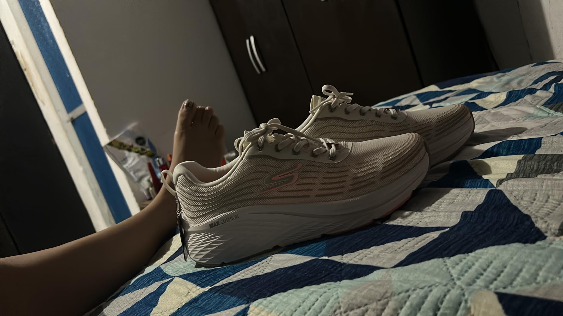 Skechers Women's Max Cushioning Elite 2.0 Sneaker | Max Cushioning, Air-Cooled Goga Mat Insole, Ultra Go Midsole, Natural Rocker Technology, Machine Washable customer photo 2