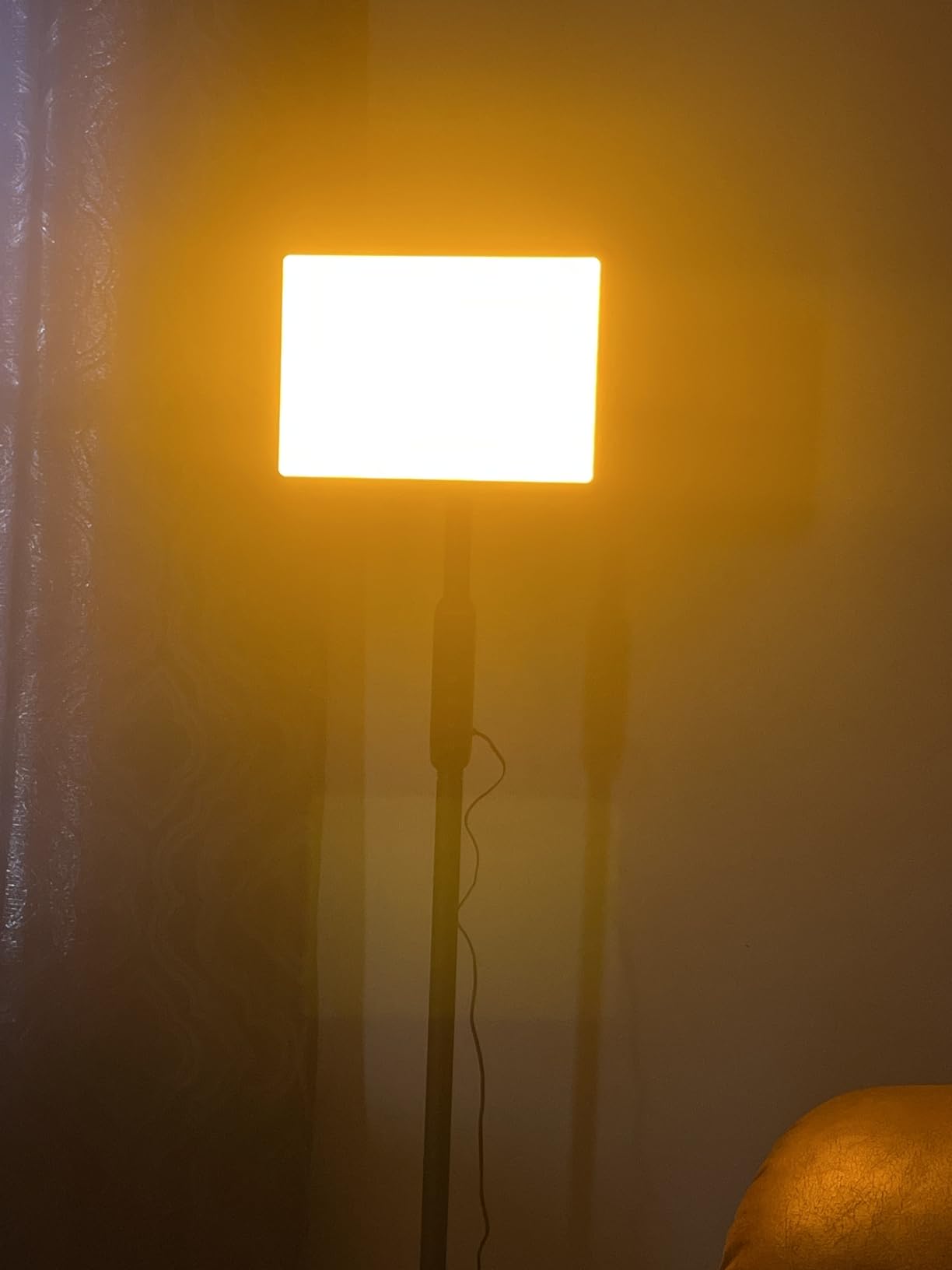 LASTAR Light Therapy Lamp, 12000LUX Therapy Light UV-Free & Full Spectrum | Sun Lamp, Remote Control/4 Color Temperature/5 Brightness/4 Timer/3 Height Floor Sunlight Therapy Lamp customer photo 2