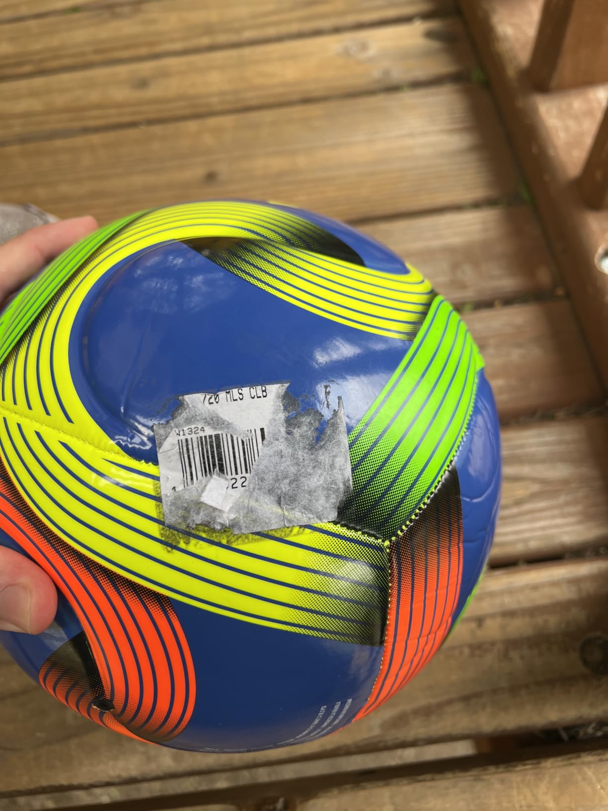 adidas Unisex MLS Soccer Ball customer photo 2