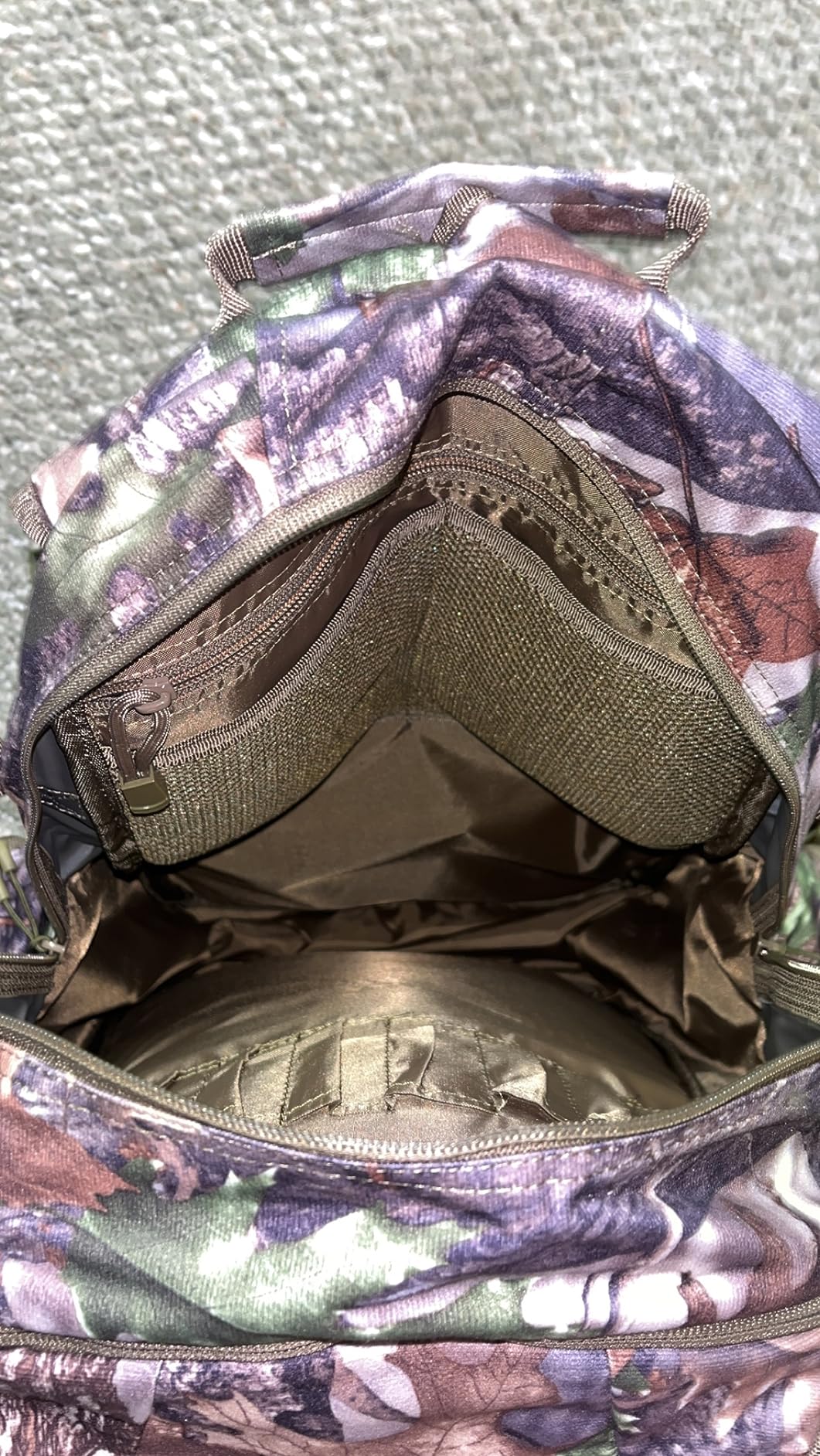 Large Hunting Backpack with padded weapon compartment for Bow Rifle Hunting Gear 40L | Rain Cover Included, Silent Fabric, Rifle Bow Carry System, Waterproof, Versatile and roomy customer photo 1