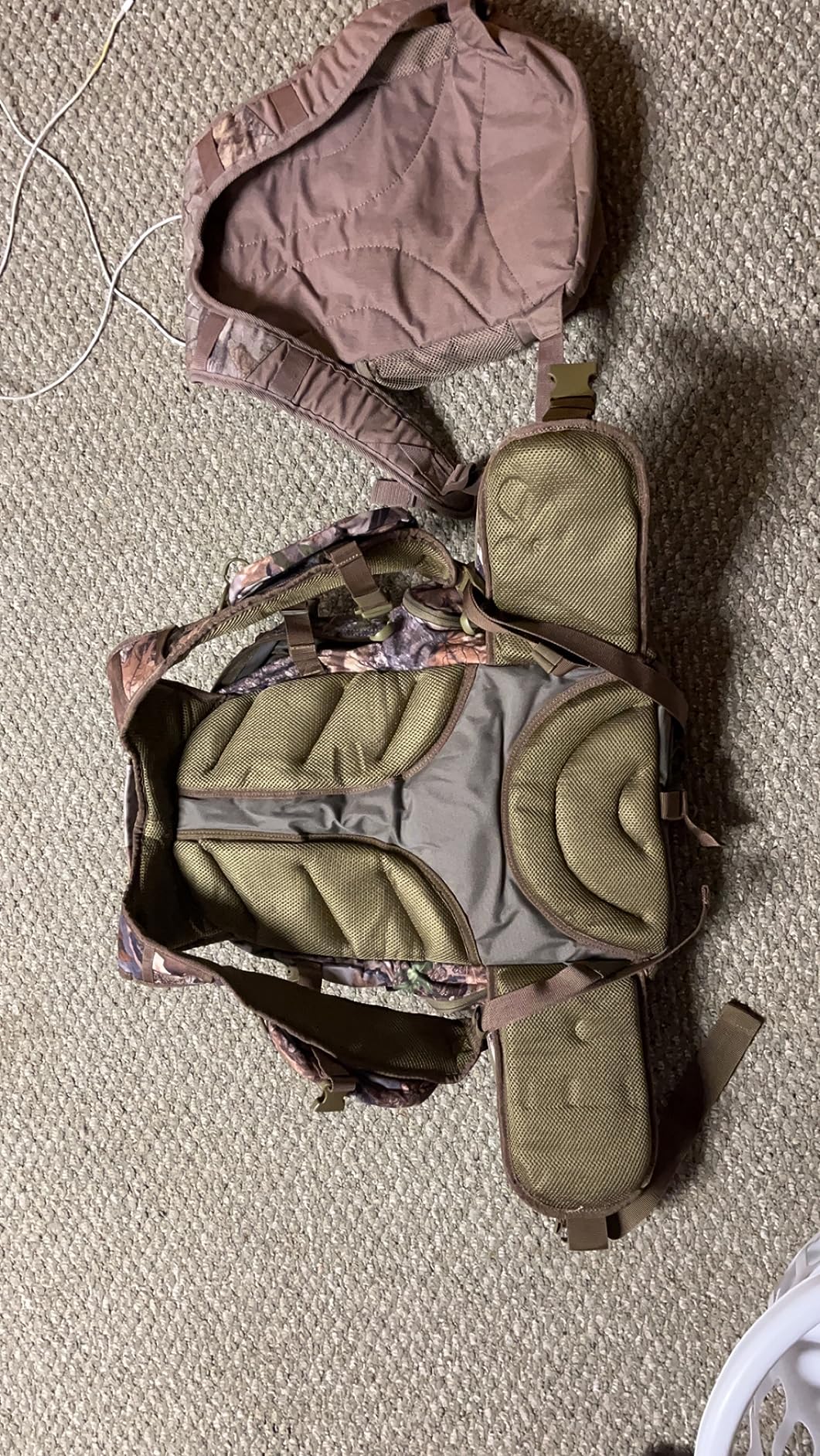 Large Hunting Backpack with padded weapon compartment for Bow Rifle Hunting Gear 40L | Rain Cover Included, Silent Fabric, Rifle Bow Carry System, Waterproof, Versatile and roomy customer photo 2