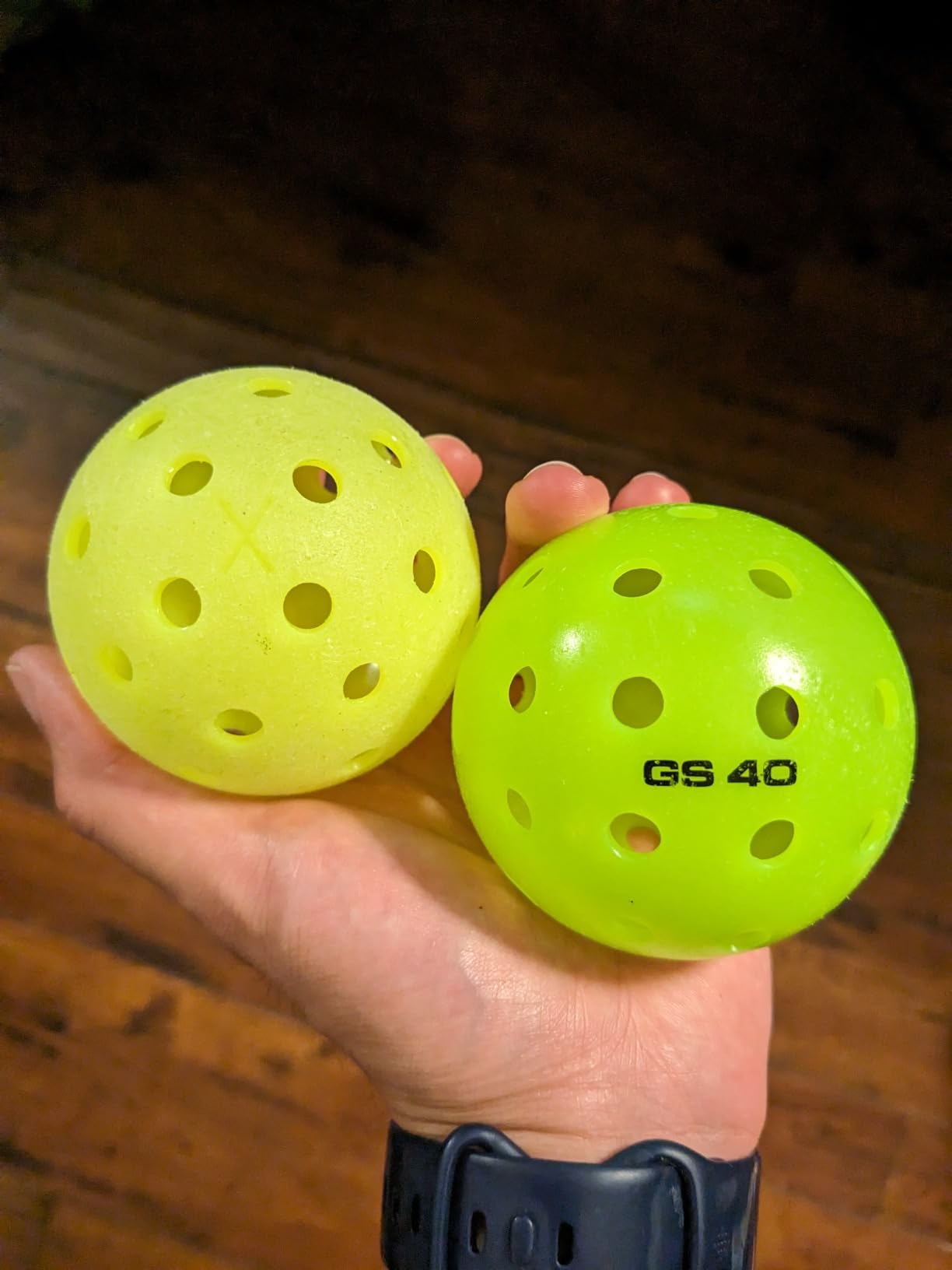 GoSports GS 40 Pickleball Balls - 4, 12, or 36 Pack of Regulation USAPA Pickleballs customer photo 2