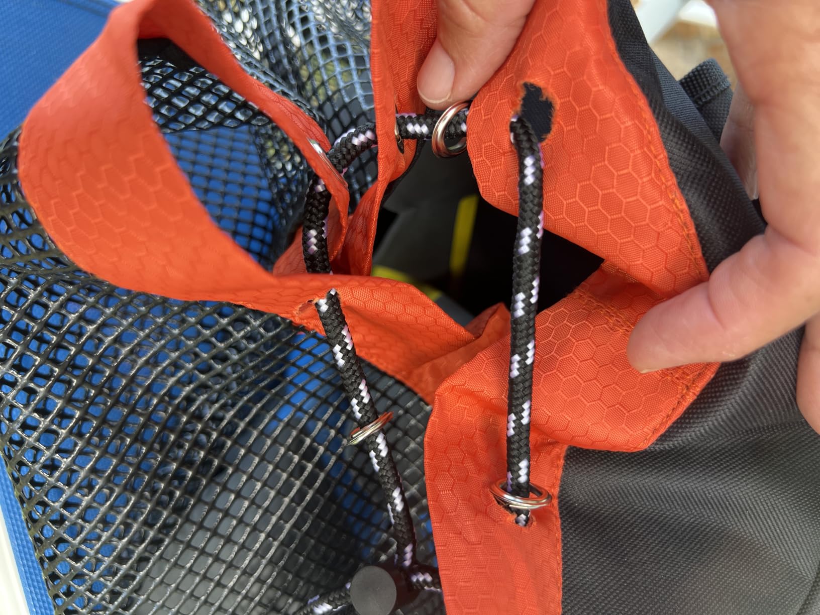 GoHimal XL Mesh Dive Bag for Scuba Diving & Snorkeling Gear | For Snorkel, Fits Long Fins, Mask Holder, Lightweight, Quick Dry customer photo 2