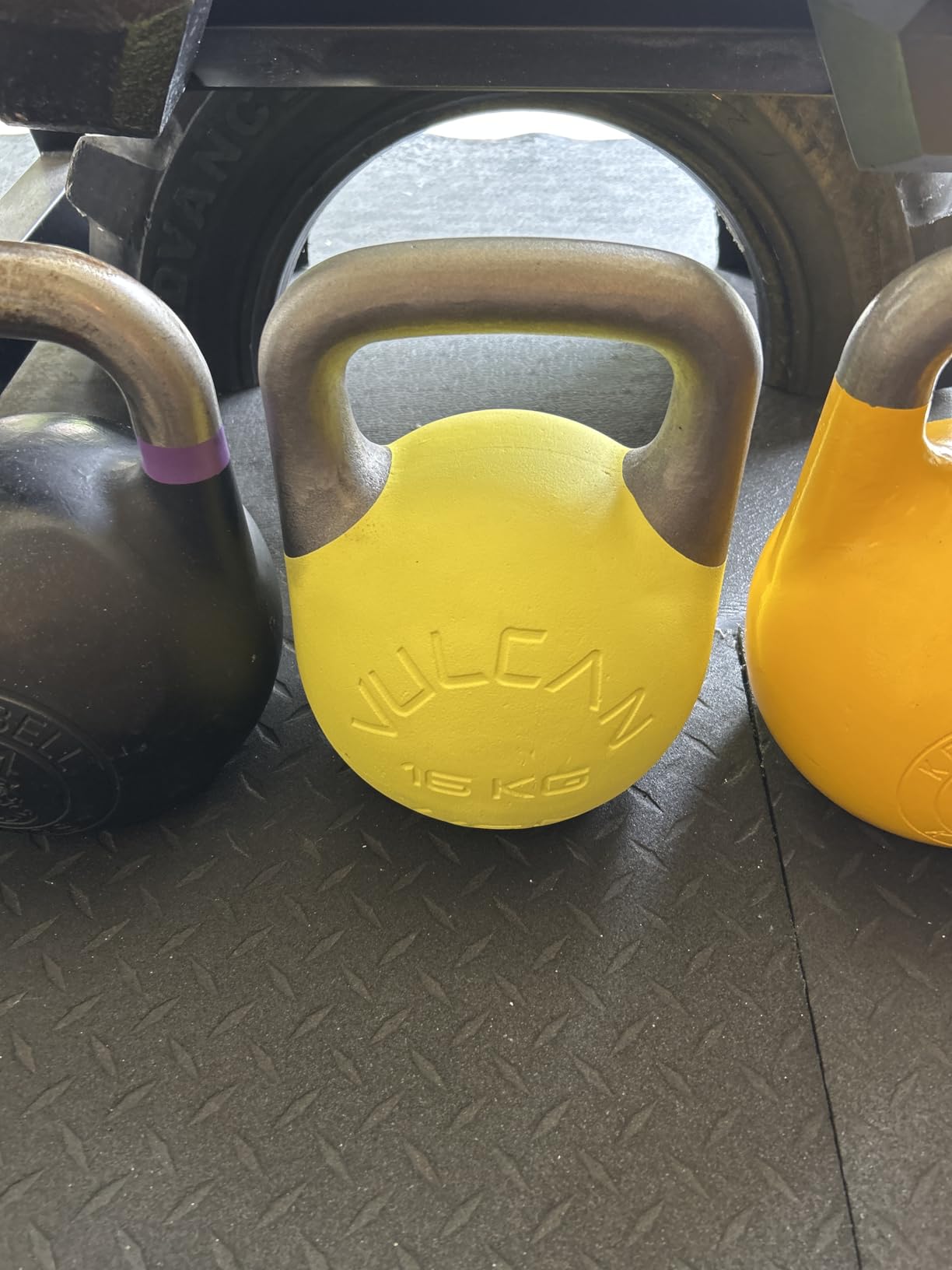 Vulcan Competition Kettlebell - Ergonomic Steel Design with 35mm Wide Grip Handle, All Hand Sizes customer photo 1
