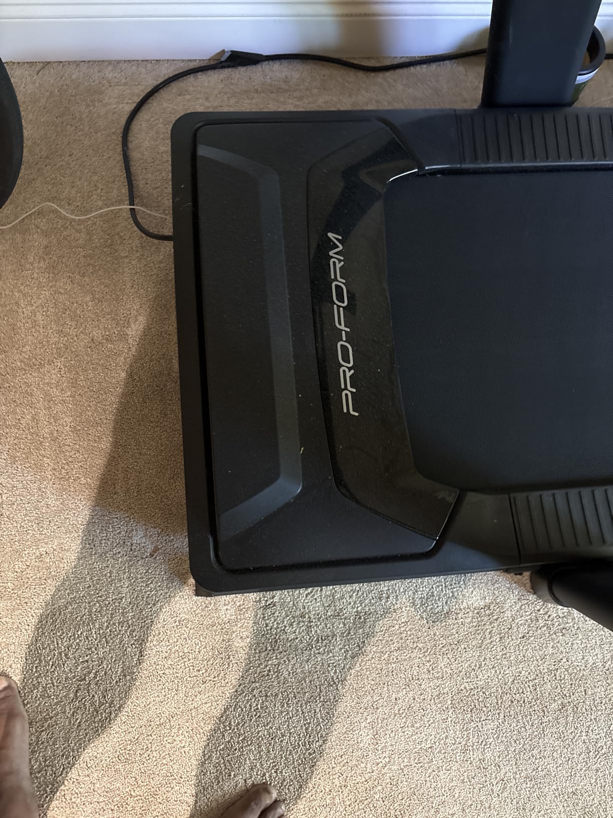 ProForm Carbon Series Treadmills | Foldable Treadmill for Running and Cardio Workouts with Shock Absorbing Cushioning to Reduce Joint Impact customer photo 1
