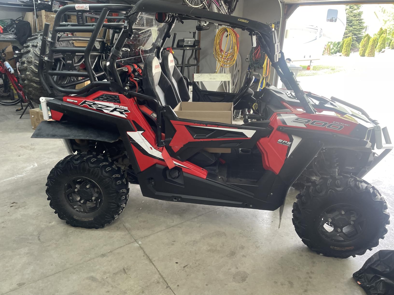 StarknightMT Heavy Duty UTV Cover 4 Seater Waterproof 420D Oxford Windproof customer photo 2