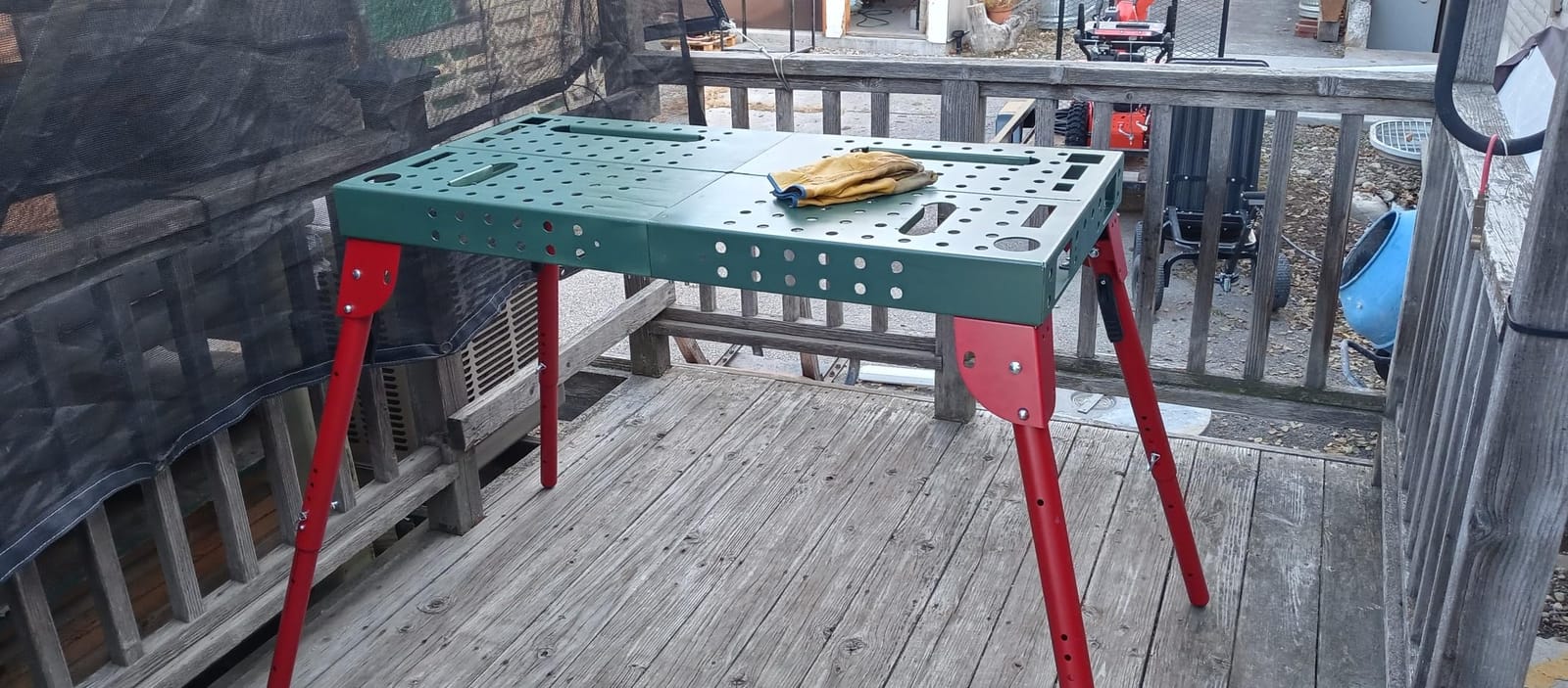Lincoln K5334-1 Portable Welding Table Folding Workbench 21
