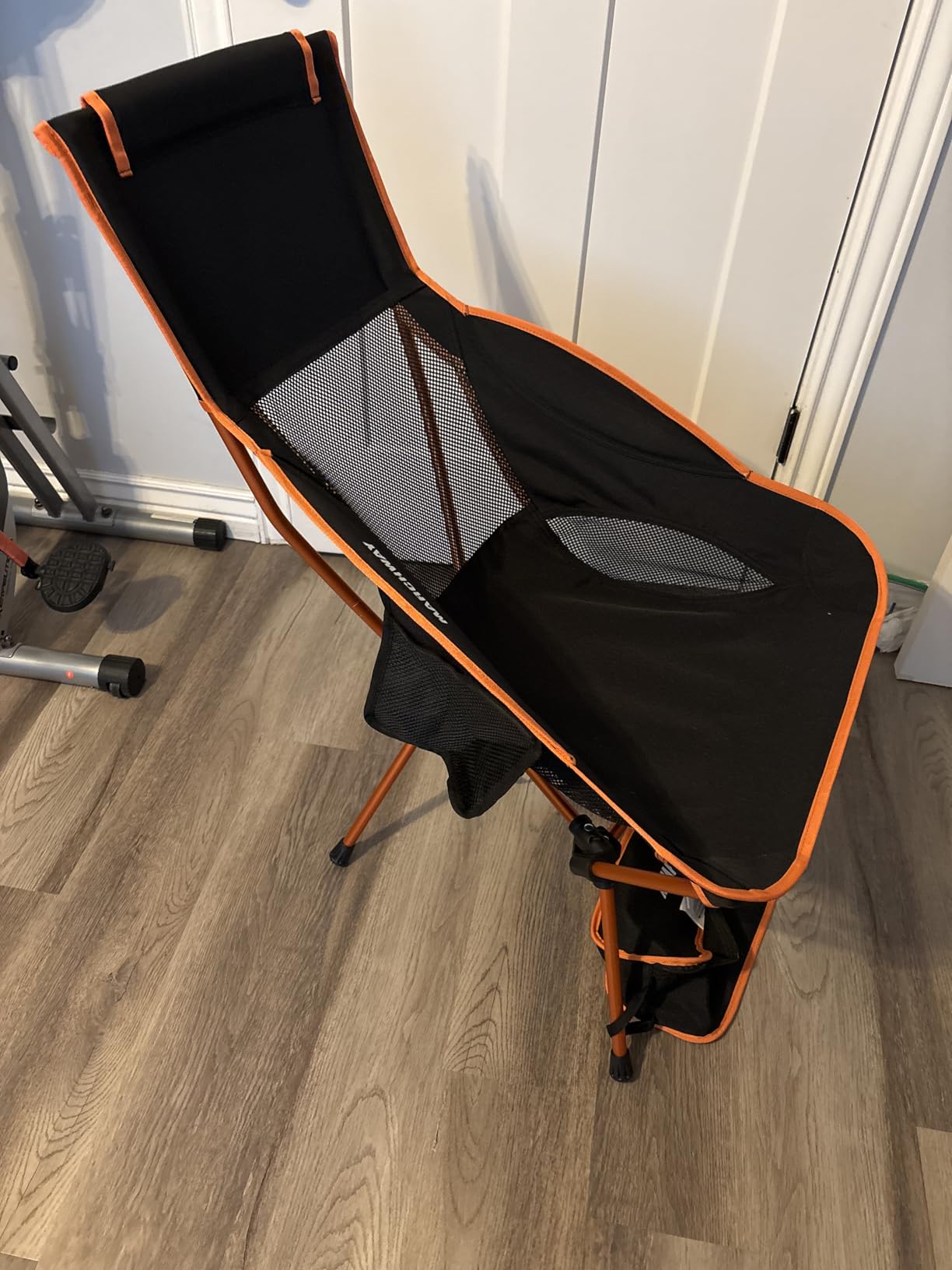MARCHWAY Lightweight Folding High Back Camping Chair with Head Support, Stable Portable Compact for Outdoor Camp, Travel, Beach, Picnic, Festival, Hiking, Backpacking (Highback Green) customer photo 2