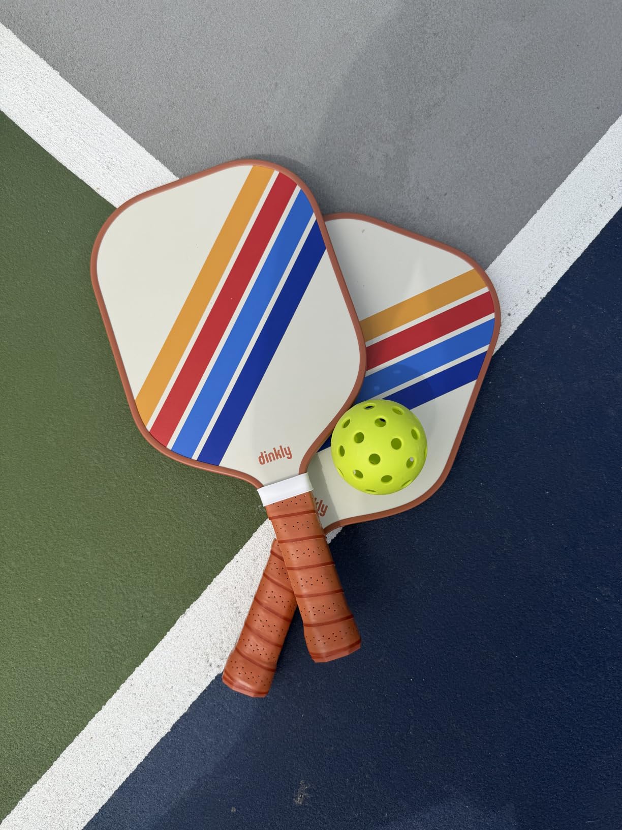 Pickleball Paddles Set of 2/4, USAPA Approved Pickleball Rackets | Graphite or Fiberglass, 2/4 Rackets, 4 Balls and 1 Portable Carry Bag customer photo 1