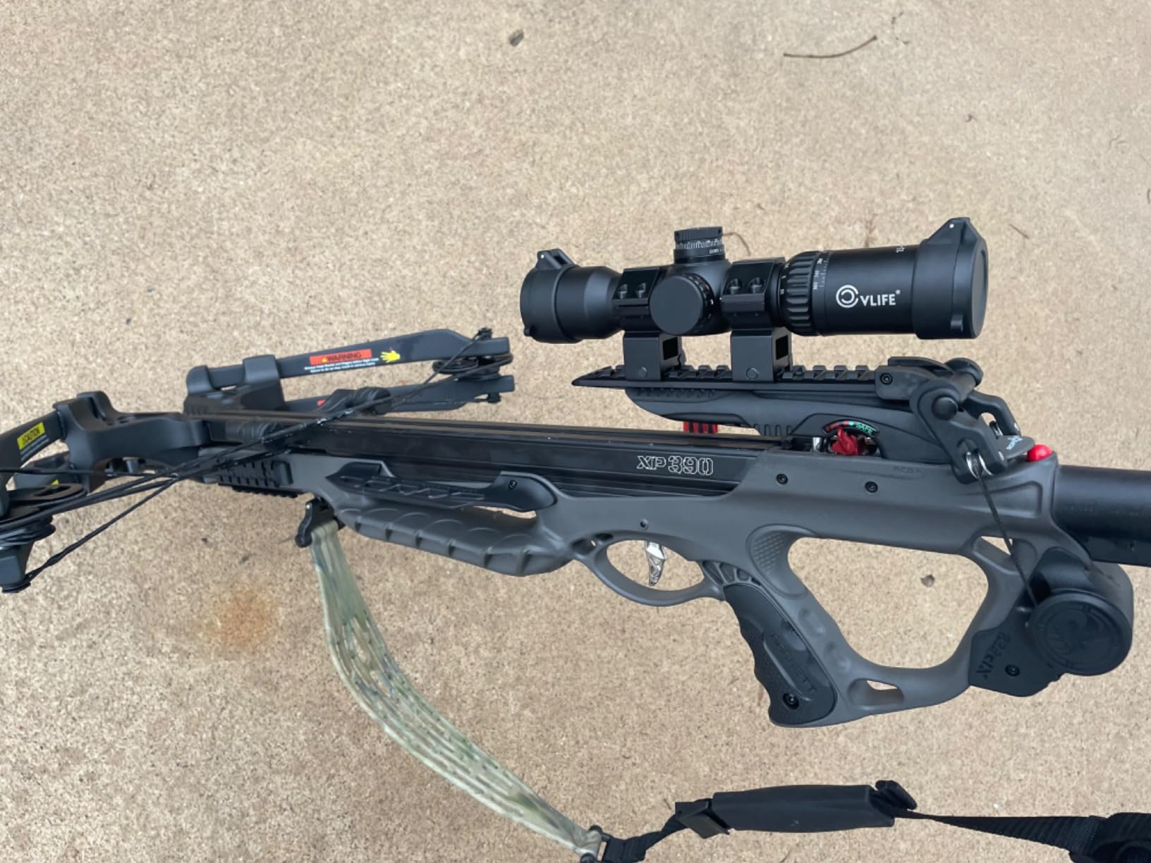 CVLIFE 1.5-5x32 Crossbow Scope, 20-100 Yards Rangefinder Ballistic Reticle, 300-460 FPS customer photo 2