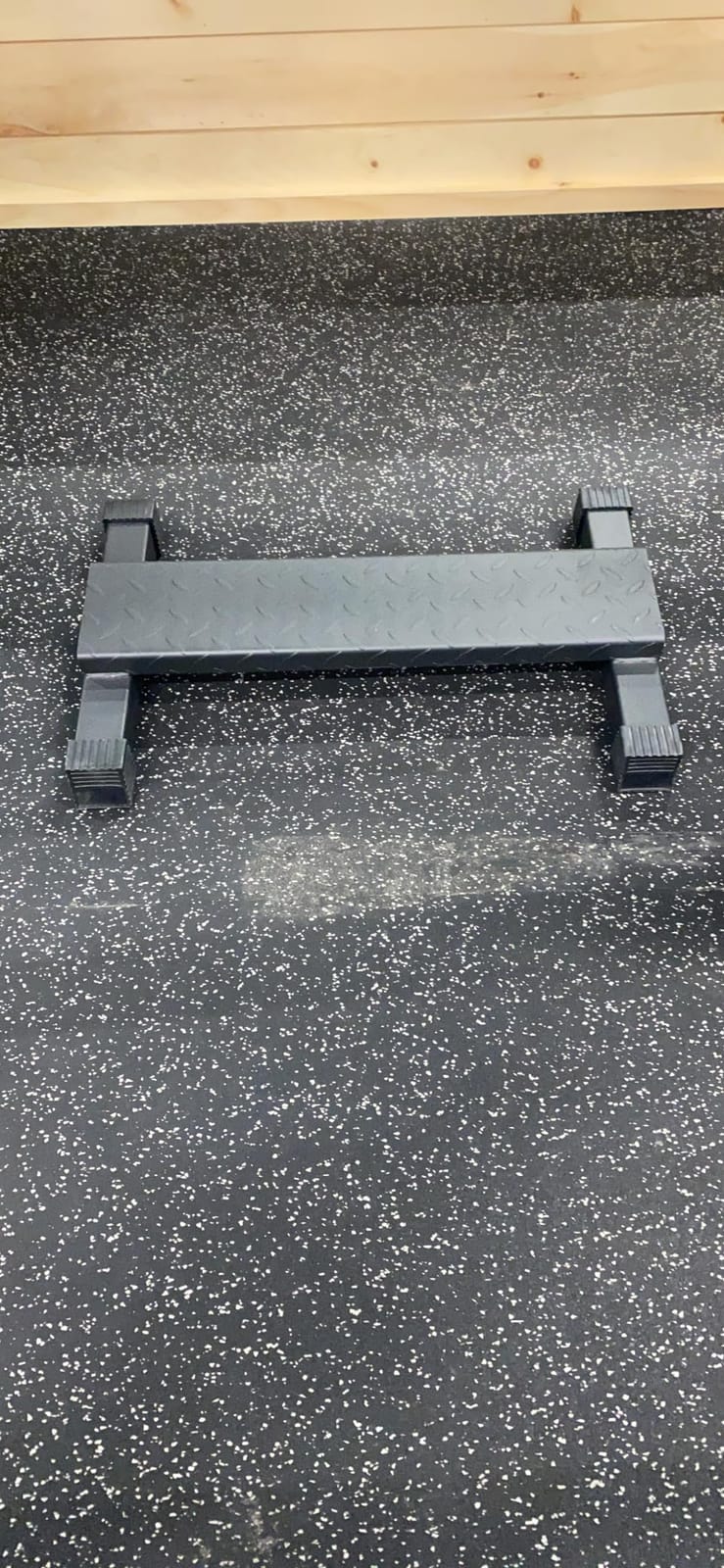 Steel Calf Raise Bar, Standing Machine for Stretching, Squat, Foot Stretch, Anti-Slip Solid Block (Calf Raise BAR 1) customer photo 1