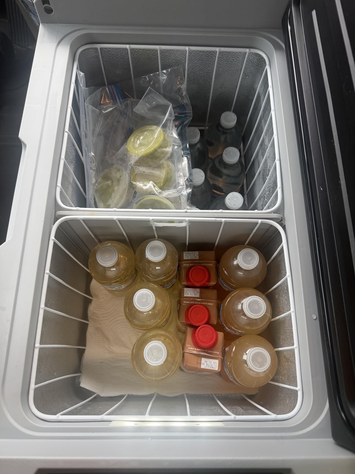 EUHOMY 37QT 12 Volt Refrigerator, -4F~68F Portable Freezer with Wheels & Basket customer photo 2