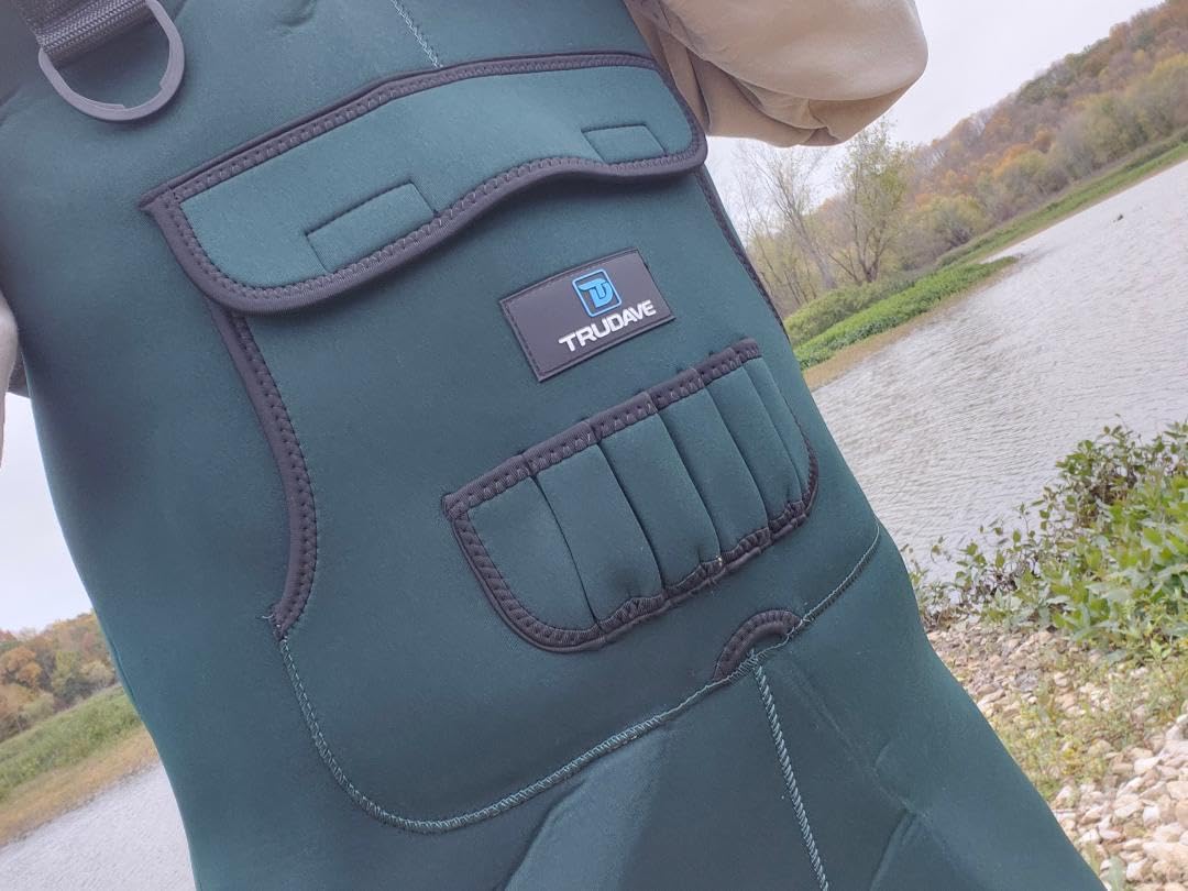 Trudave Chest Waders for Men & Women Waterproof, Fishing Neoprene Waders, Hunting Waders with Boots customer photo 1