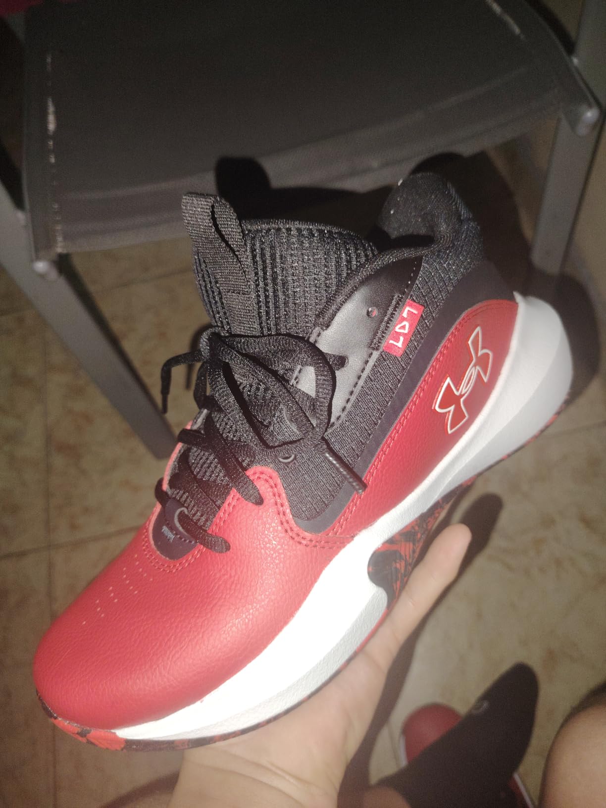 Under Armour Unisex-Adult Lockdown 7 Basketball Shoe customer photo 1