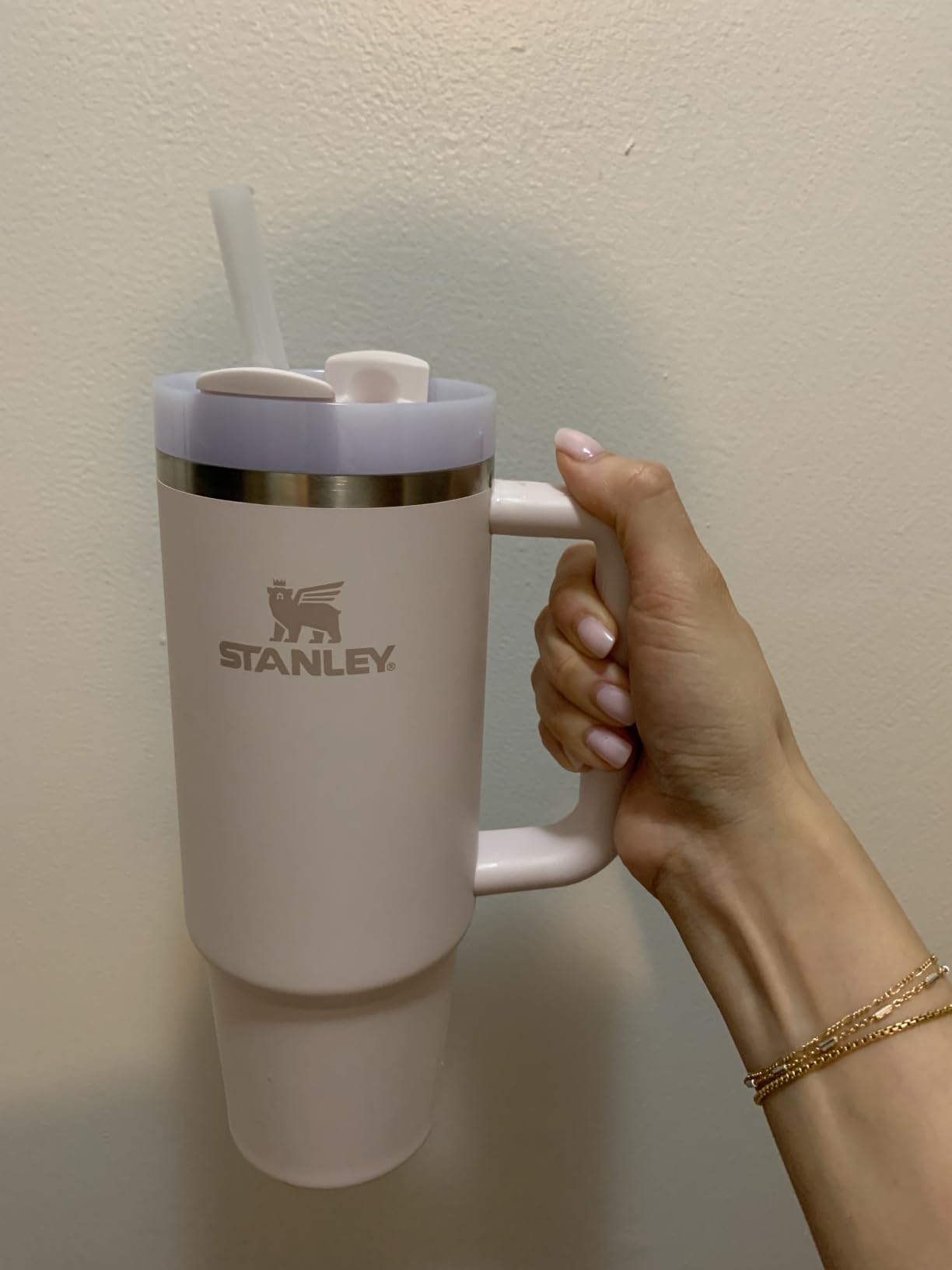 STANLEY Quencher H2.0 FlowState Tumbler, 30 oz, Ash | Handle and Straw | 3-Position Lid | Cup Holder Compatible for Travel | Insulated Stainless Steel Cup | BPA-Free customer photo 2