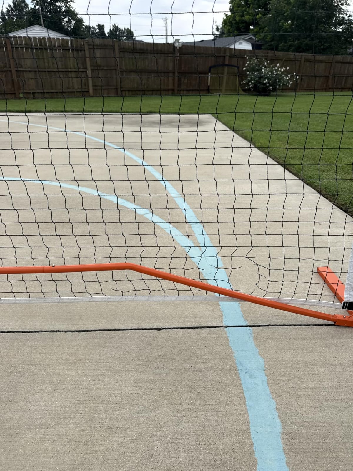 Zdgao Portable Pickleball Net with Pickleballs and Carry Bag for Driveway | 22FT Regulation Size Pickle Ball Net, Weather Resistance Strong Steel Frame, Easy Setup for Indoor Gym, Outdoor Court customer photo 1