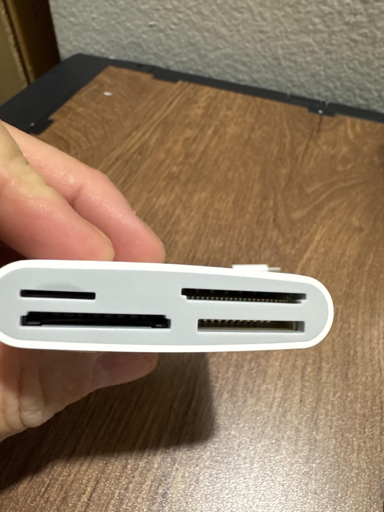 USB C SD Card Reader for iPhone 15 16/iPad/MacBook/Mac, xdgeLoad USB-C Type C SD Reader Supports SD and MicroSD Memory Card Adapter, Trail Camera Viewer Plug and Play - 2 Slots customer photo 2